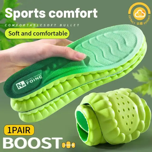 4D Latex Sport Support Running Insoles