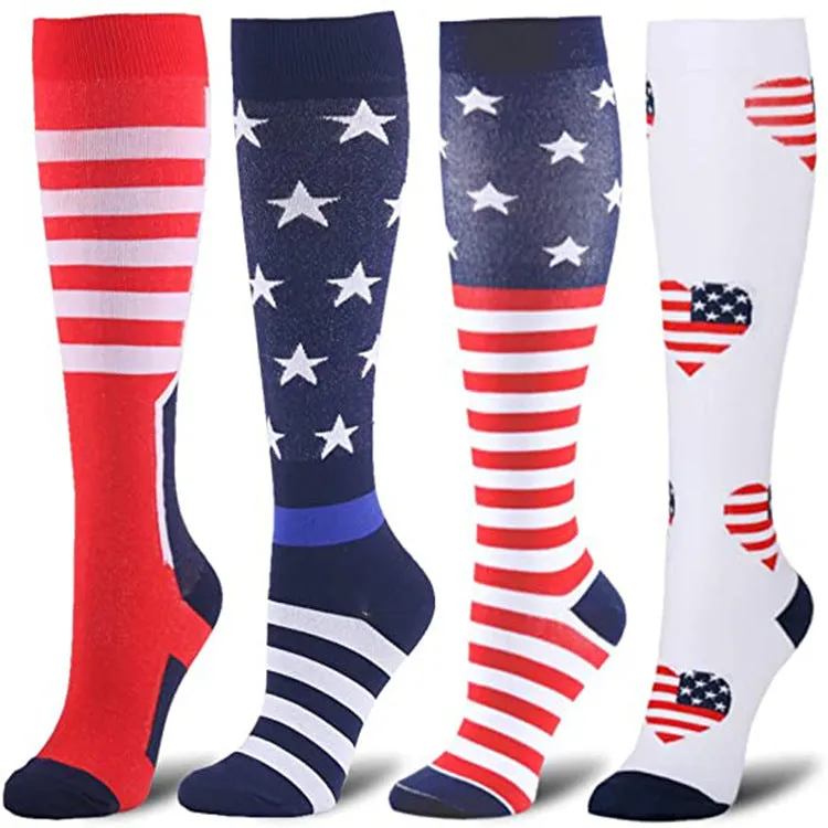 (8 PAIRS) Owlkay Best Compression Socks for Women & Men