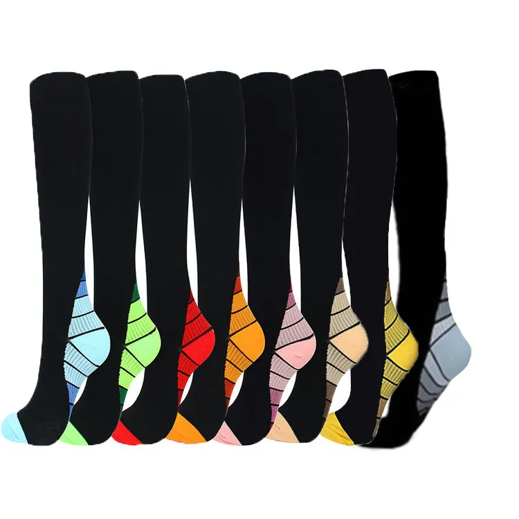 (8 PAIRS) Owlkay Best Compression Socks for Women & Men