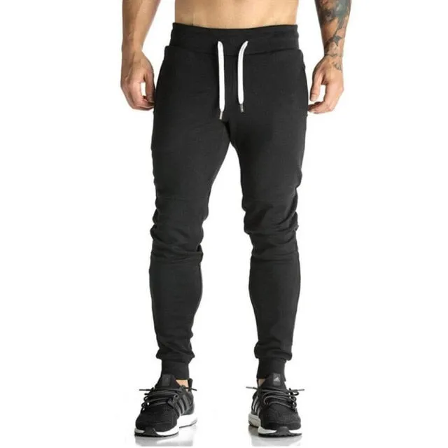 Aidase Newest Mens Sweatpants Autumn Winter Man Gyms Fitness Bodybuilding Joggers Workout Trousers Men Casual Cotton Pencil Pants