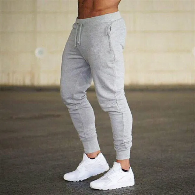 Aidase Newest Mens Sweatpants Autumn Winter Man Gyms Fitness Bodybuilding Joggers Workout Trousers Men Casual Cotton Pencil Pants