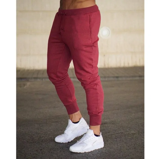 Aidase Newest Mens Sweatpants Autumn Winter Man Gyms Fitness Bodybuilding Joggers Workout Trousers Men Casual Cotton Pencil Pants