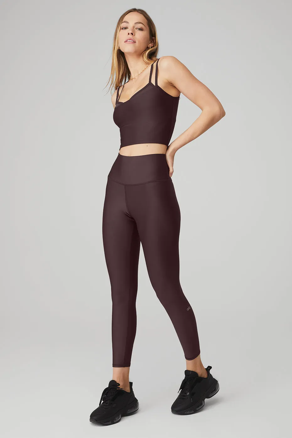 Airlift Double Check Bra Tank & 7/8 High-Waist Airlift Legging Set