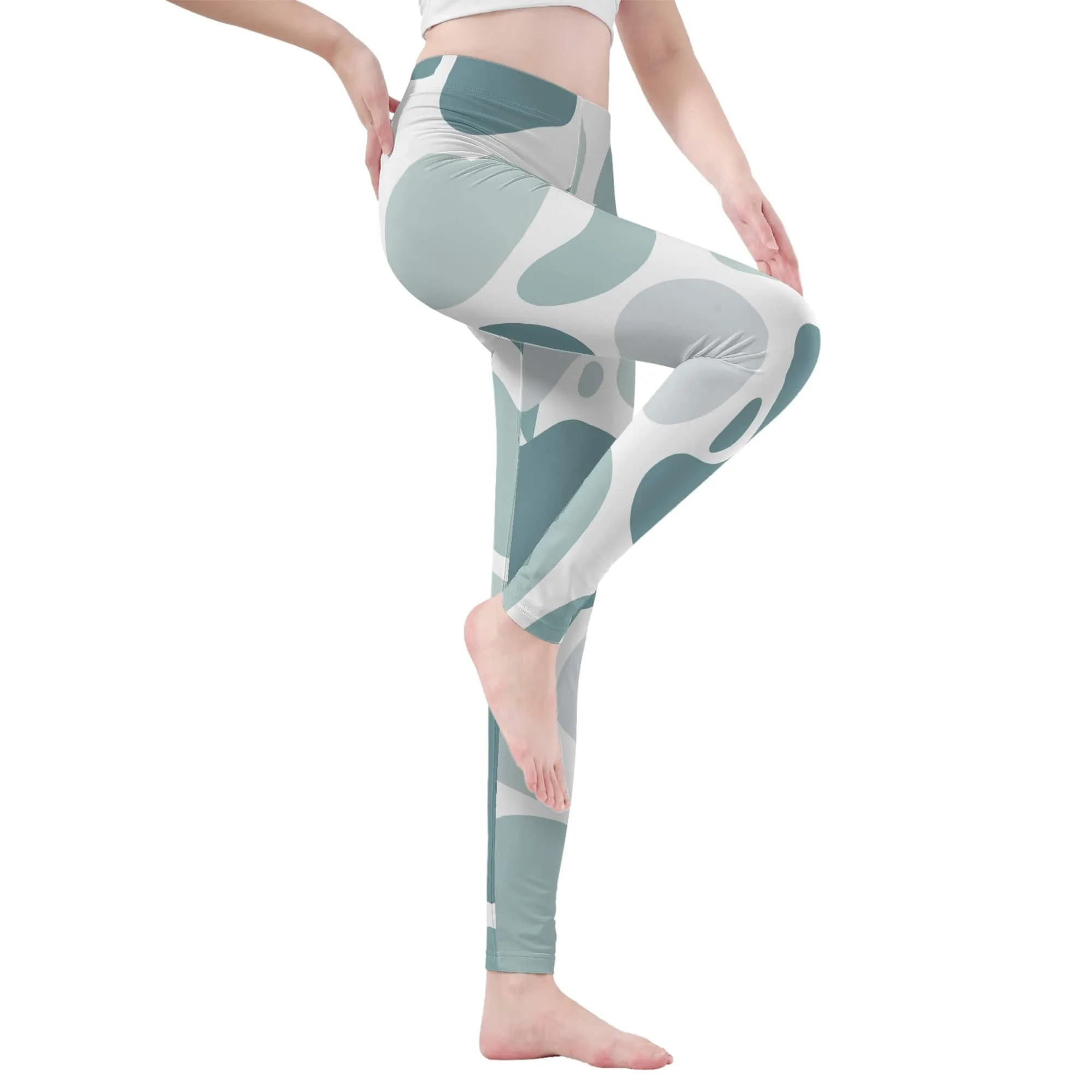 Allrj Women's Light Camo Leggings