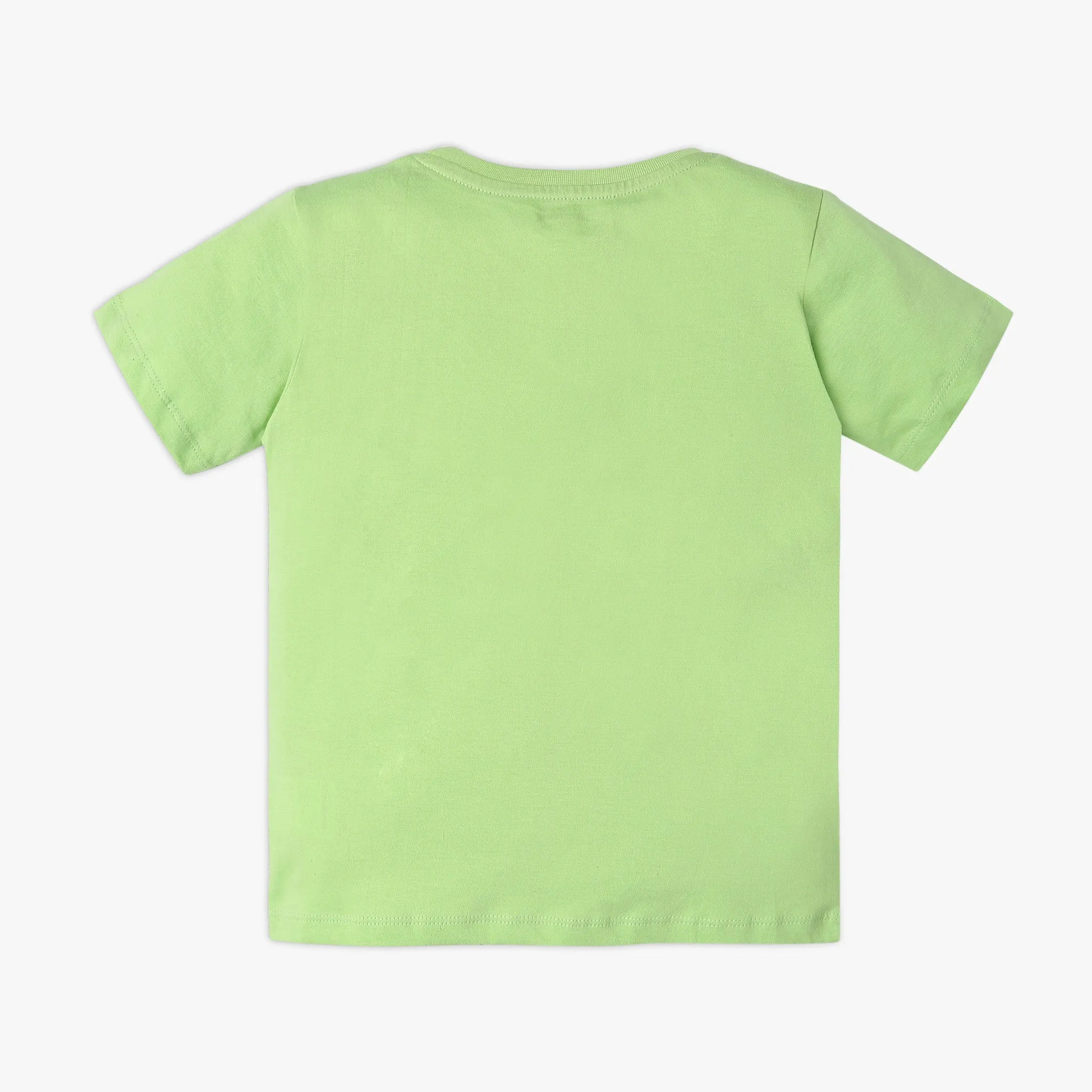 Boy's Regular Fit Solid T-Shirt