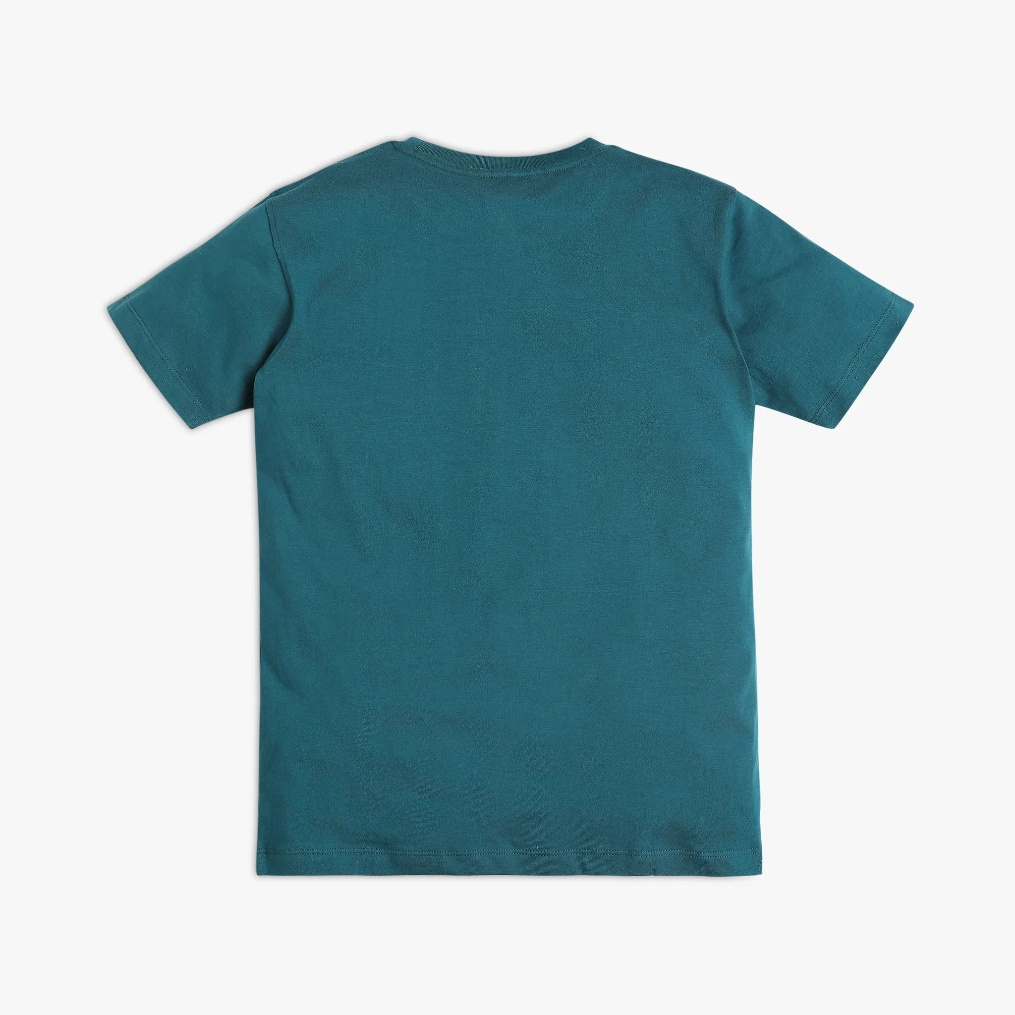 Boy's Regular Fit Solid T-Shirt