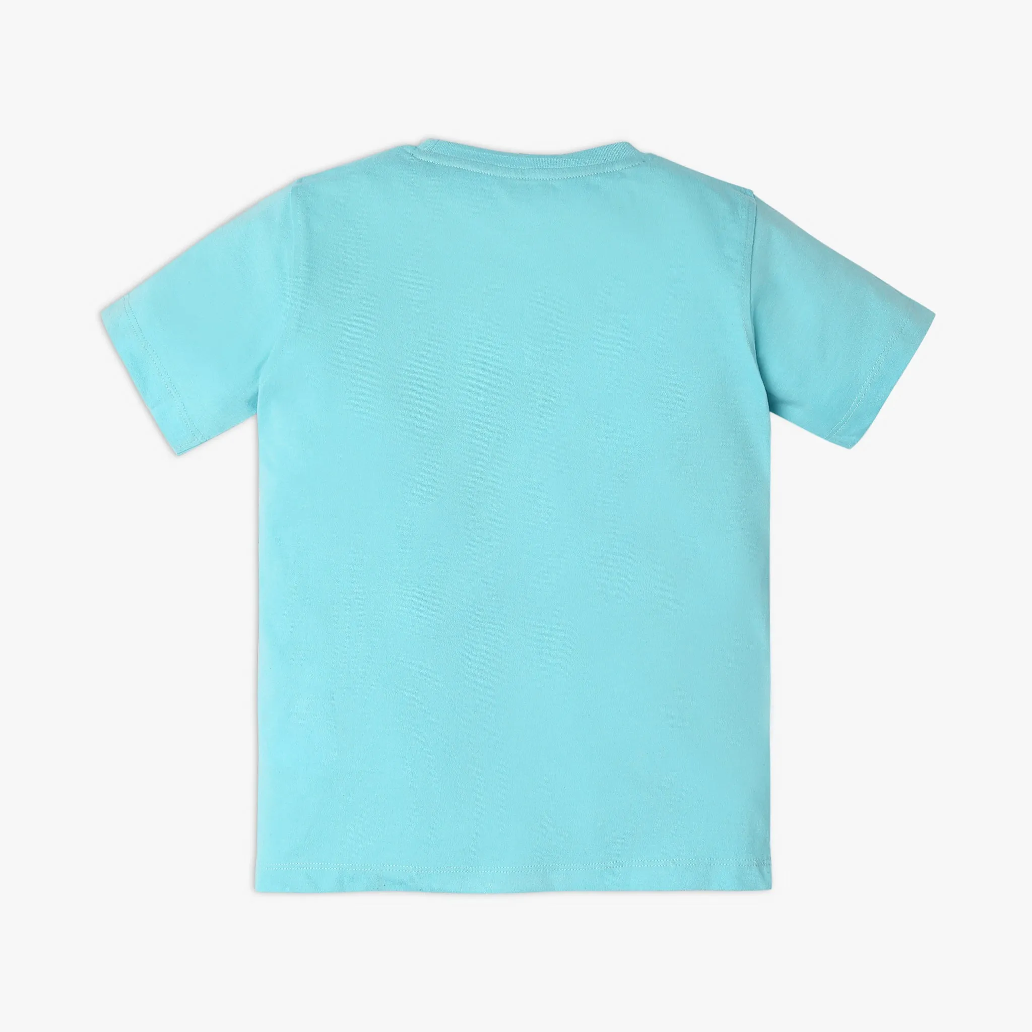 Boy's Regular Fit Solid T-Shirt