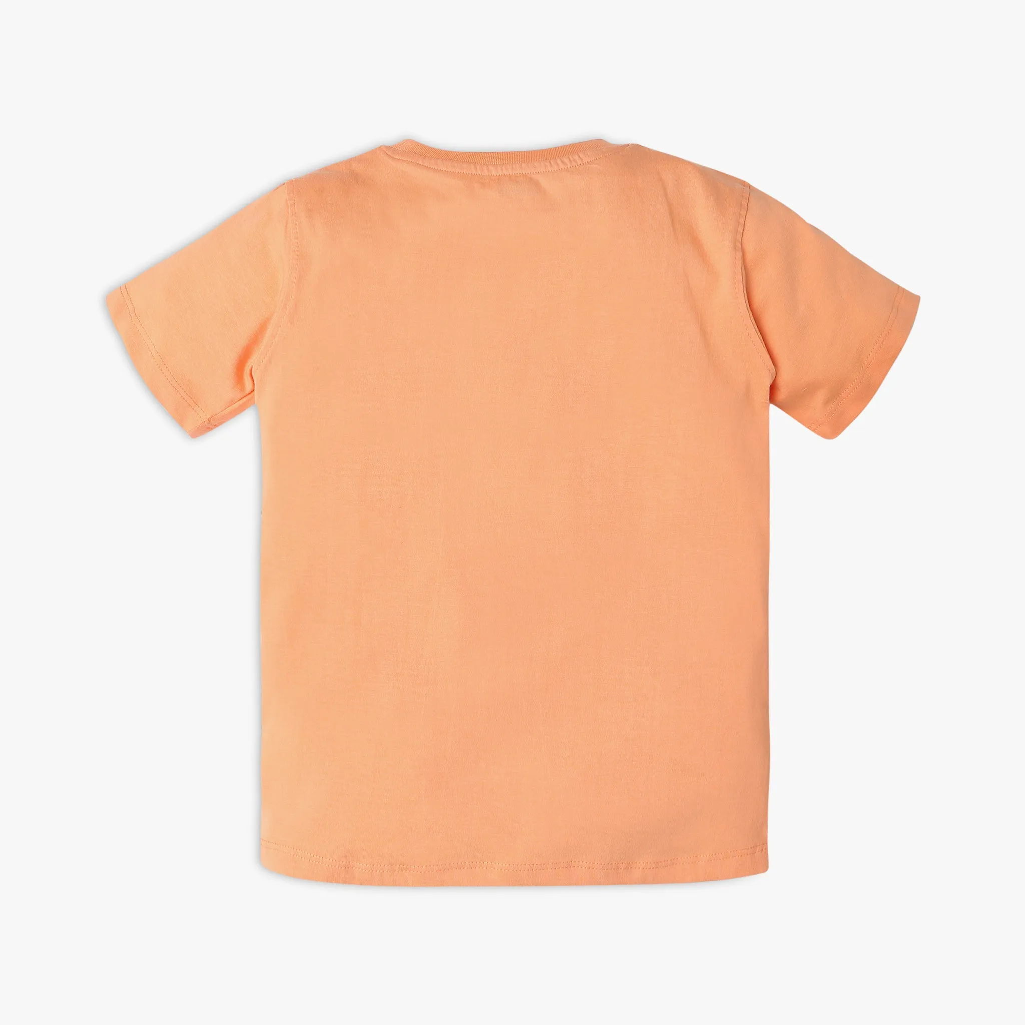 Boy's Regular Fit Solid T-Shirt