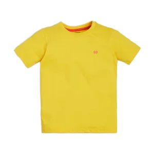 Boy's Regular Fit Solid T-Shirt