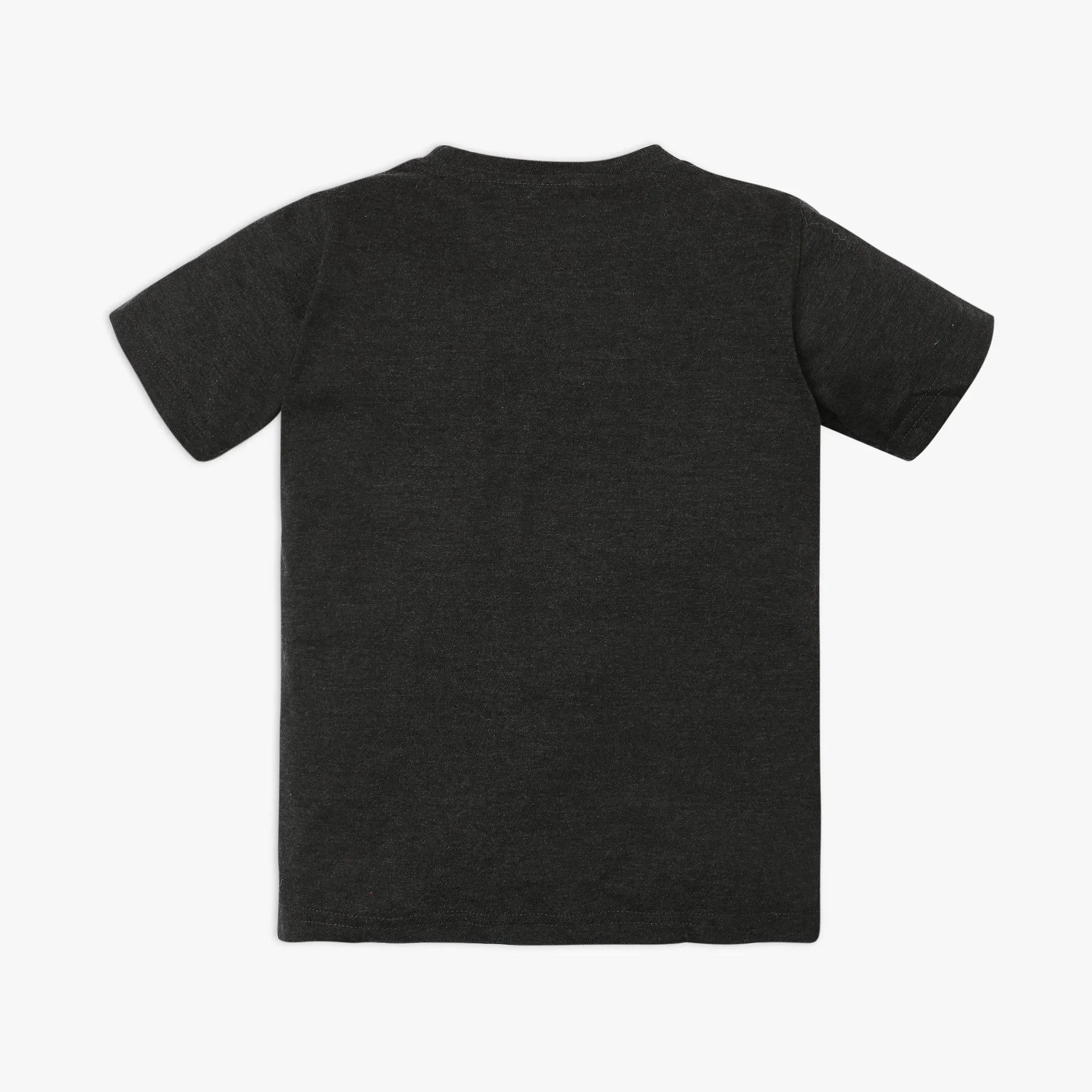 Boy's Regular Fit Solid T-Shirt