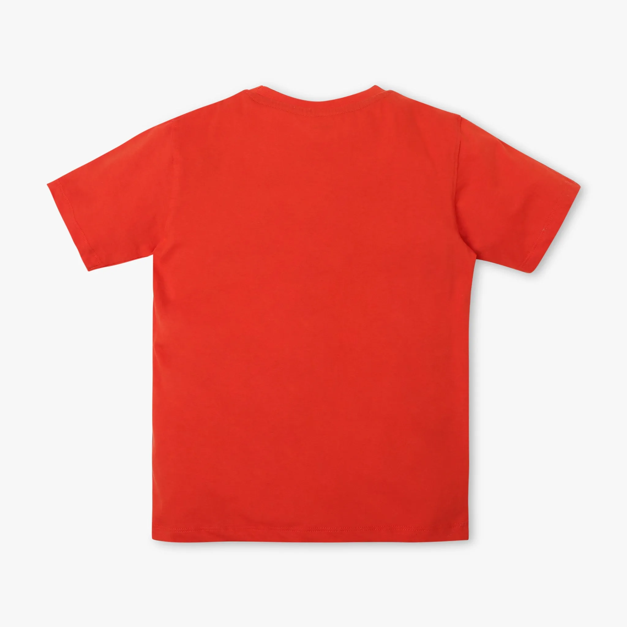 Boy's Regular Fit Solid T-Shirt