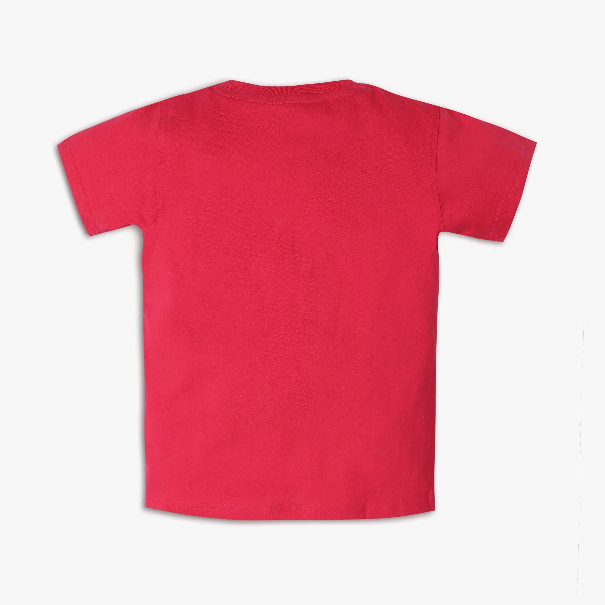 Boy's Regular Fit Solid T-Shirt