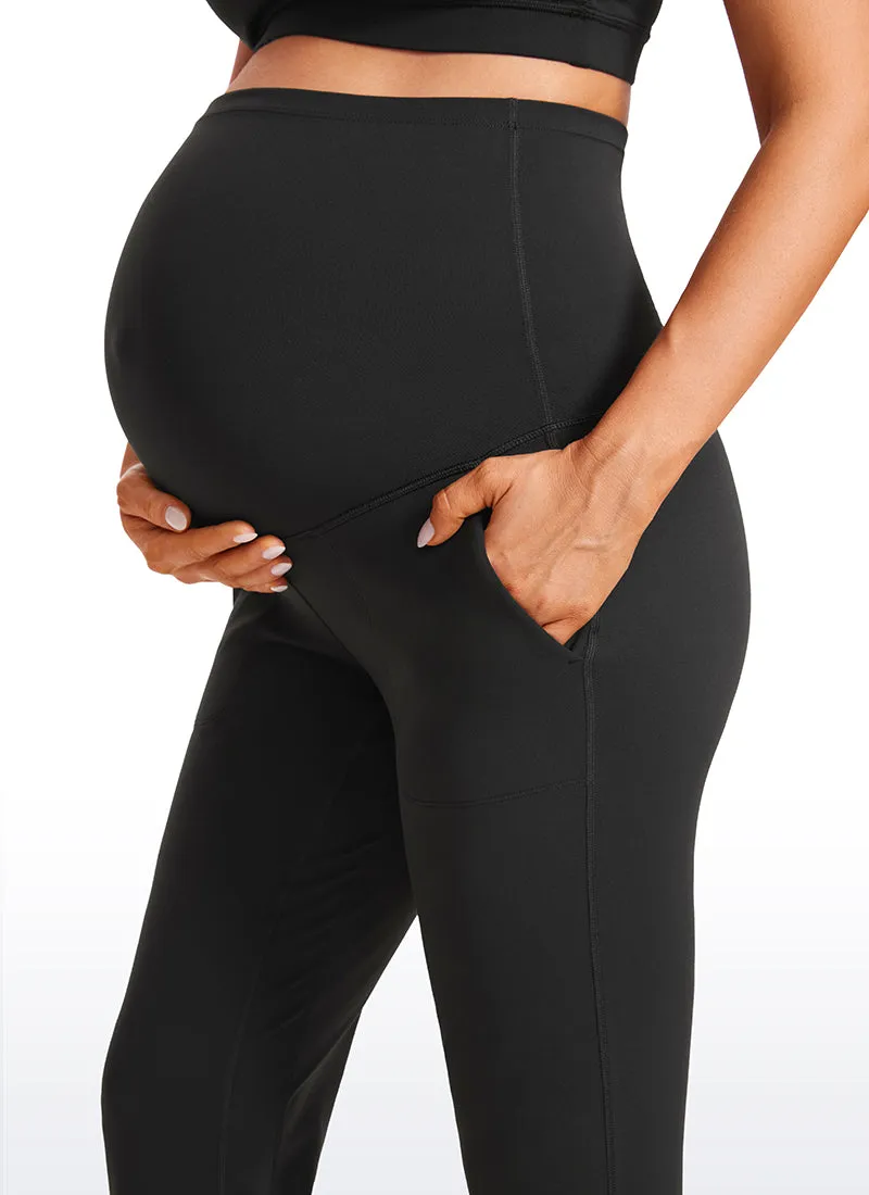 Butterluxe Maternity Pockets Joggers 27" - Super High Waist