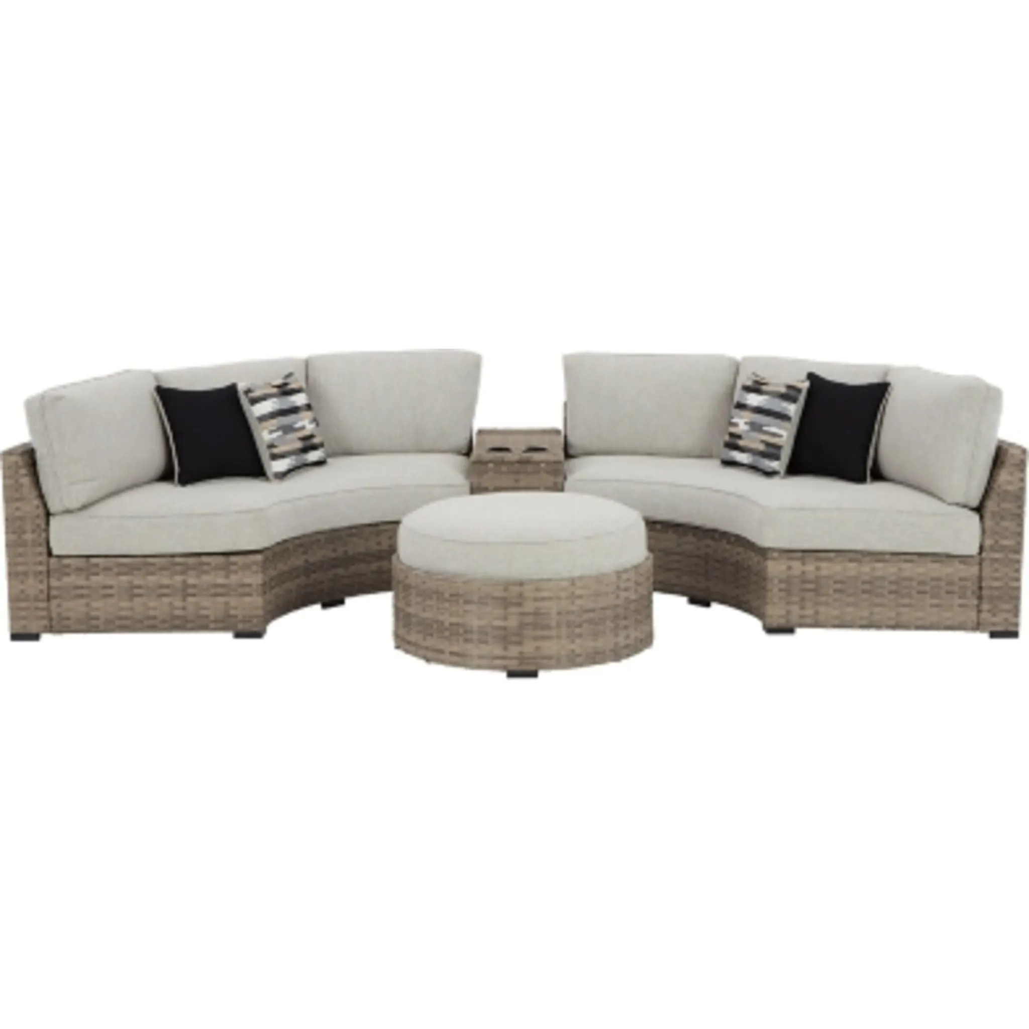 Calworth 4 Piece Outdoor Sectional