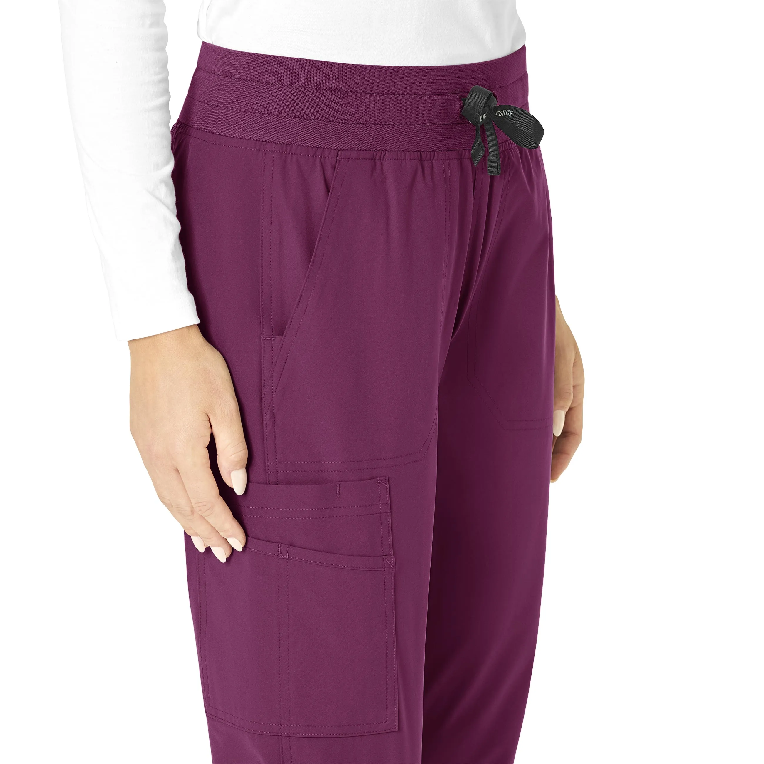 Carhartt Force Essentials Women's Jogger Scrub Pant - Wine