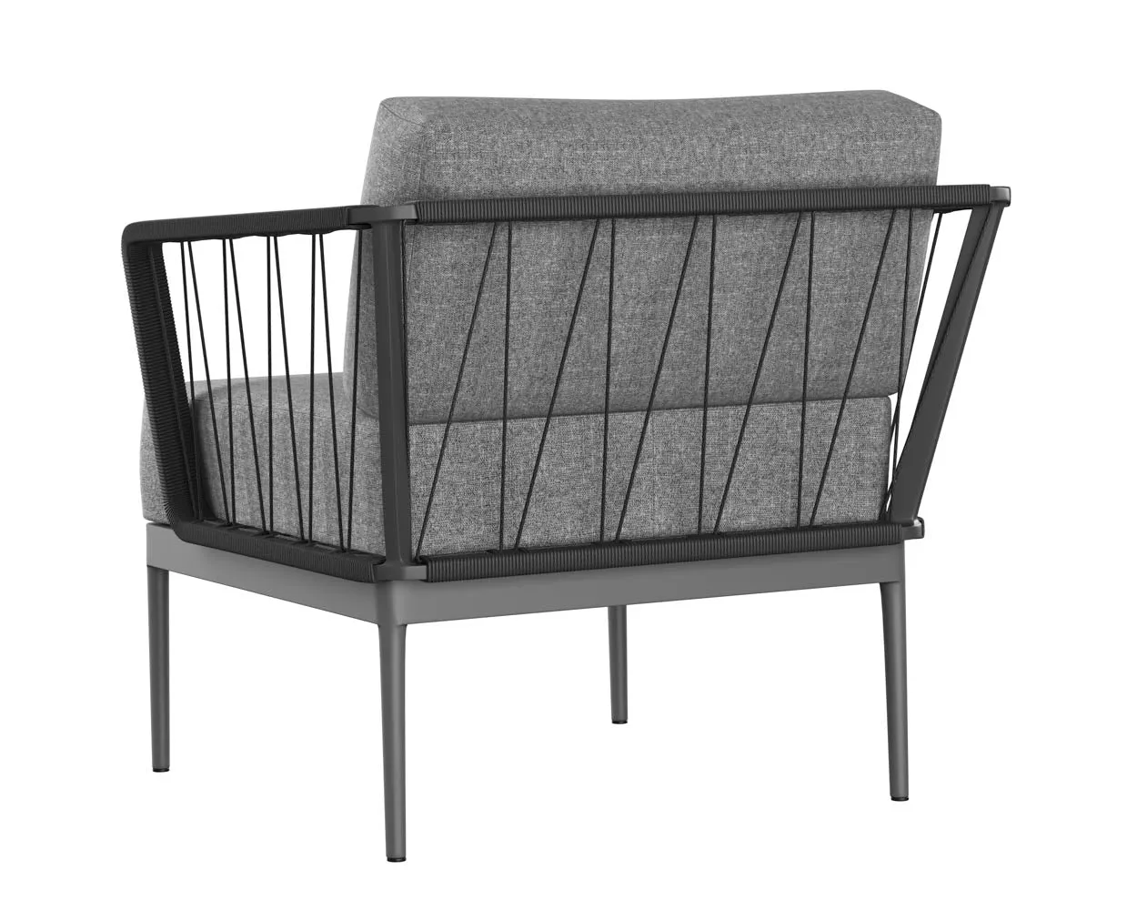 Catania Armchair - Dark Grey