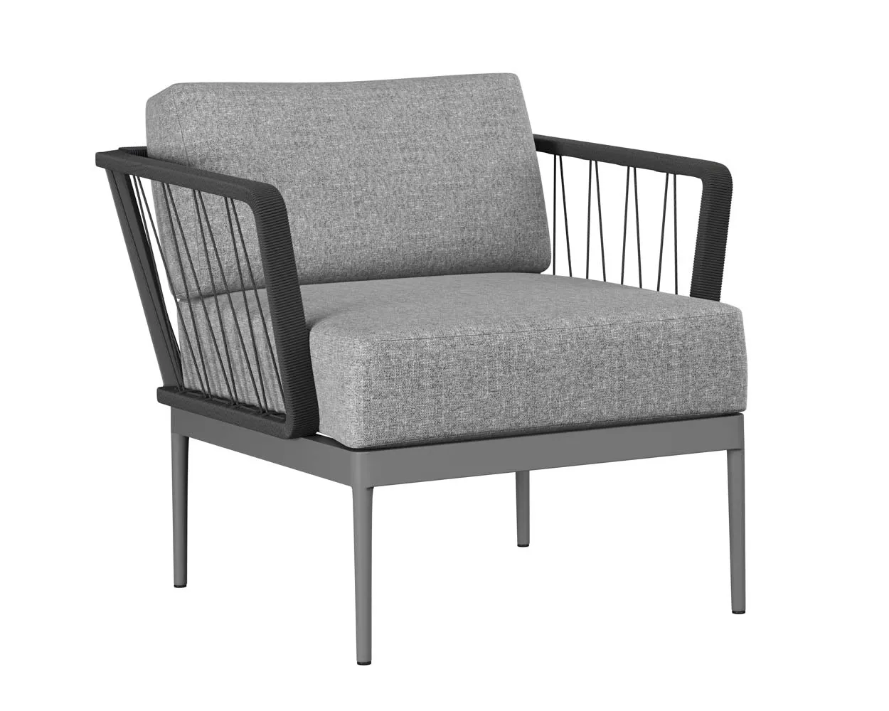 Catania Armchair - Dark Grey