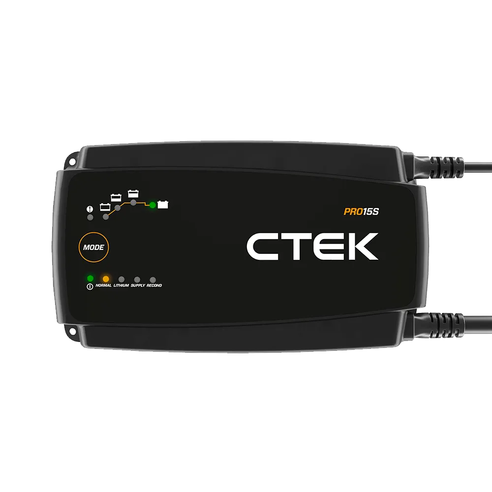 CTEK PRO15S 12V 15A Battery Charger - 40-196