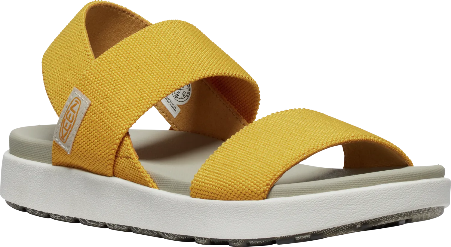 Elle Backstrap in Golden Yellow/Star White