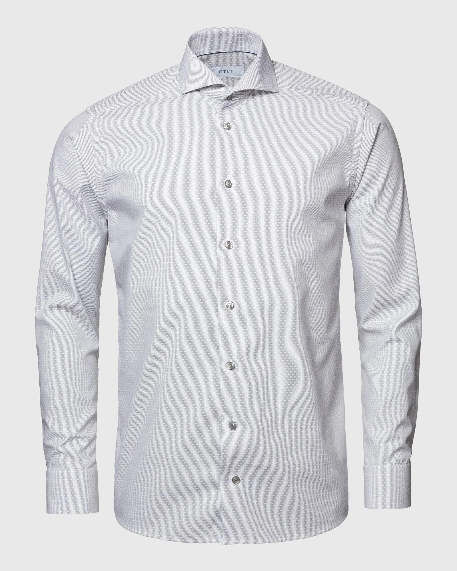 ETON 10000327013 GREY SLIM SC SHIRT