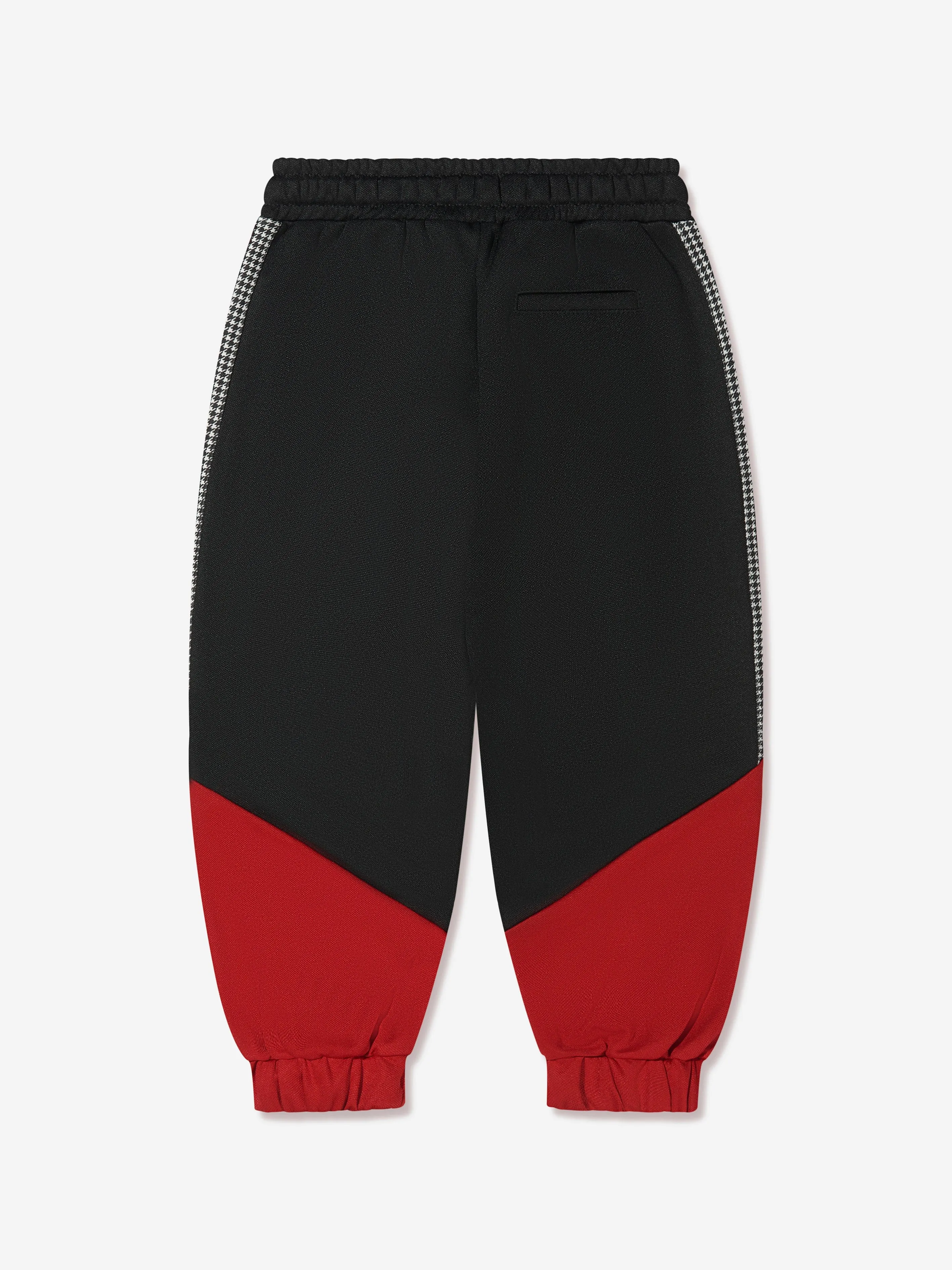 Fendi Boys Colour Block Dogtooth Joggers