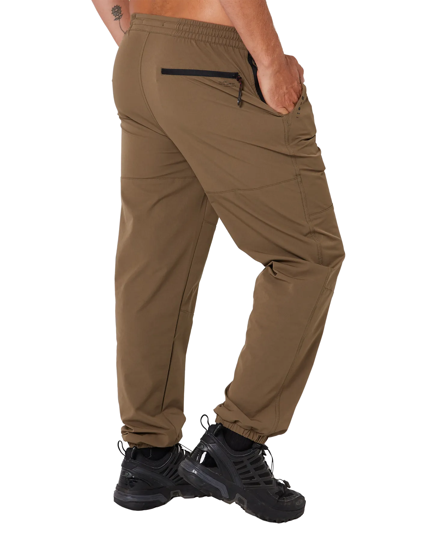 Follow All Day Pants Deep Taupe