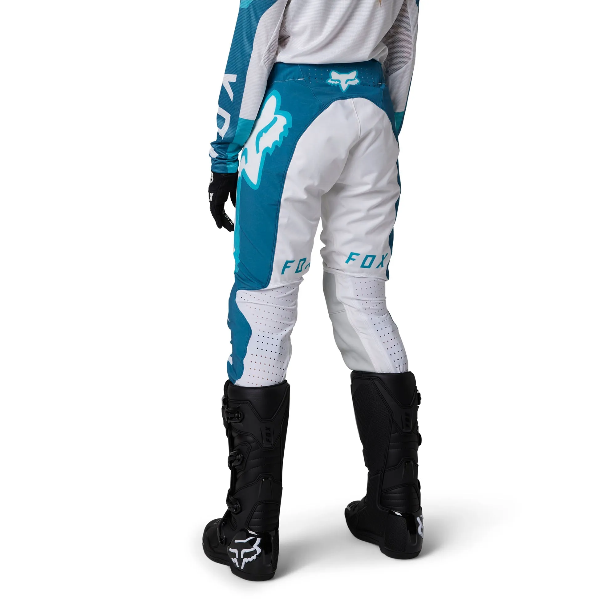 Fox Racing Flexair Efekt Offroad Pants Teal White