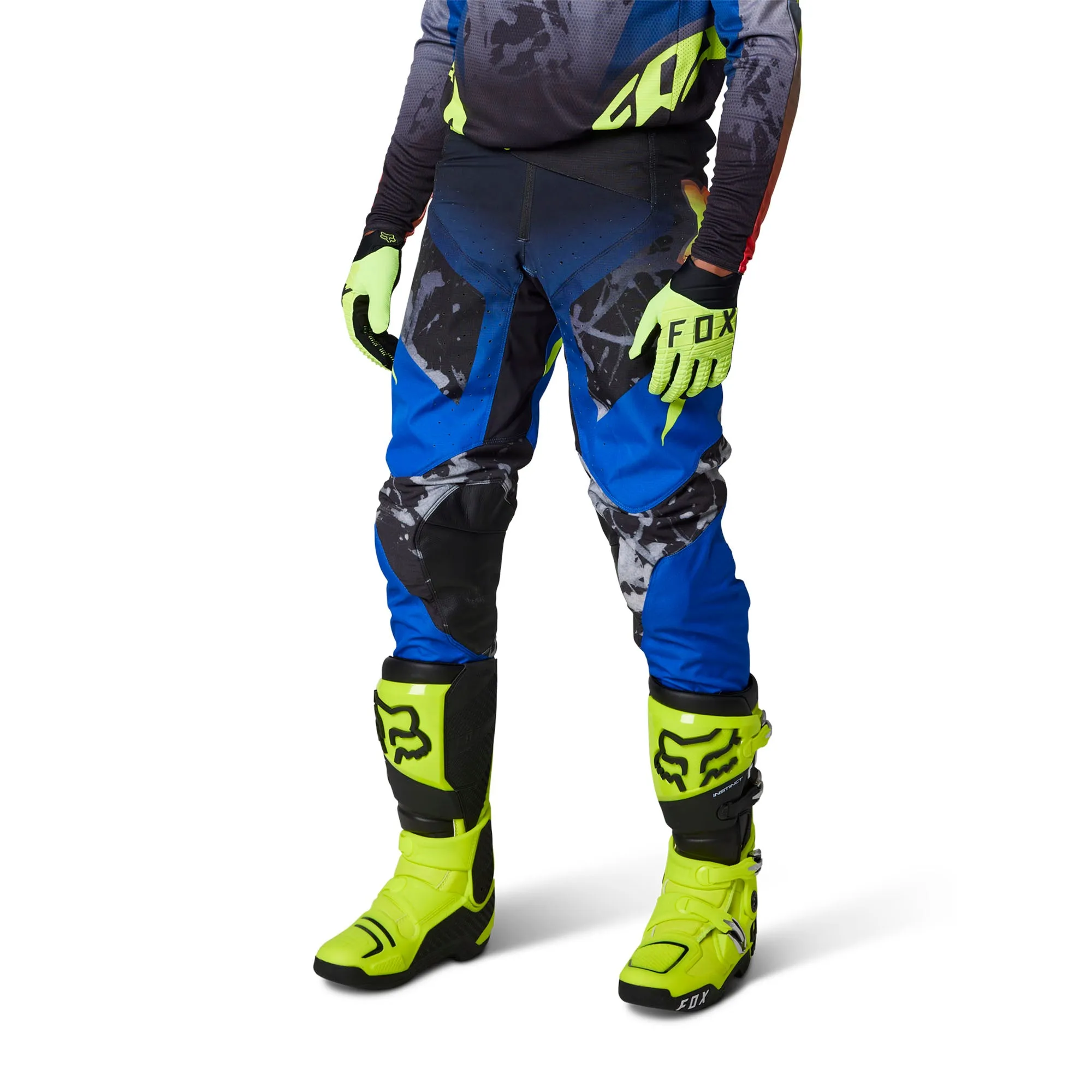 Fox Racing  Mens 360 Dkay Motocross Pants Blue Offroad MotoX Ergonomic Fit