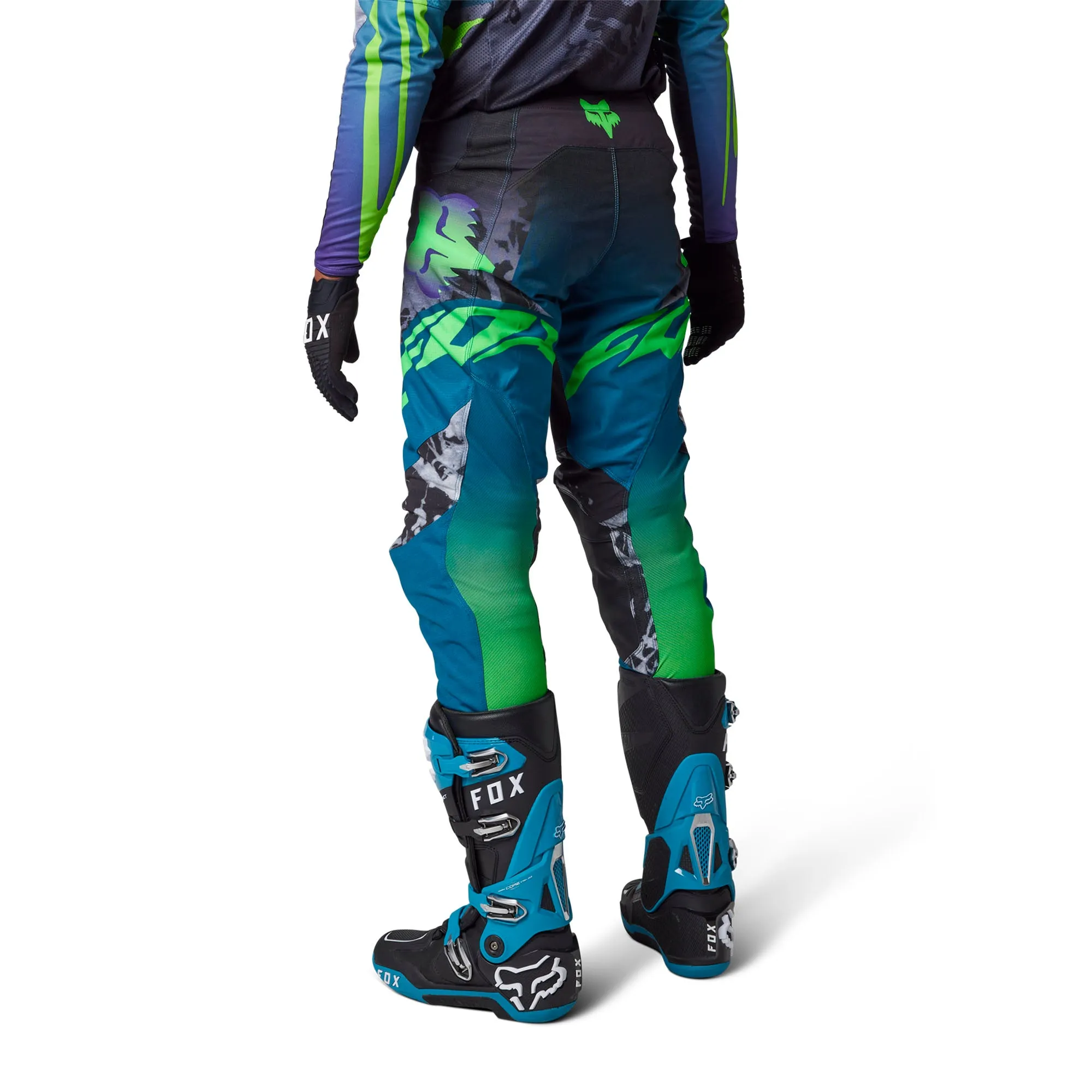 Fox Racing  Mens 360 Dkay Motocross Pants Maui Blue Offroad MotoX Ergonomic Fit