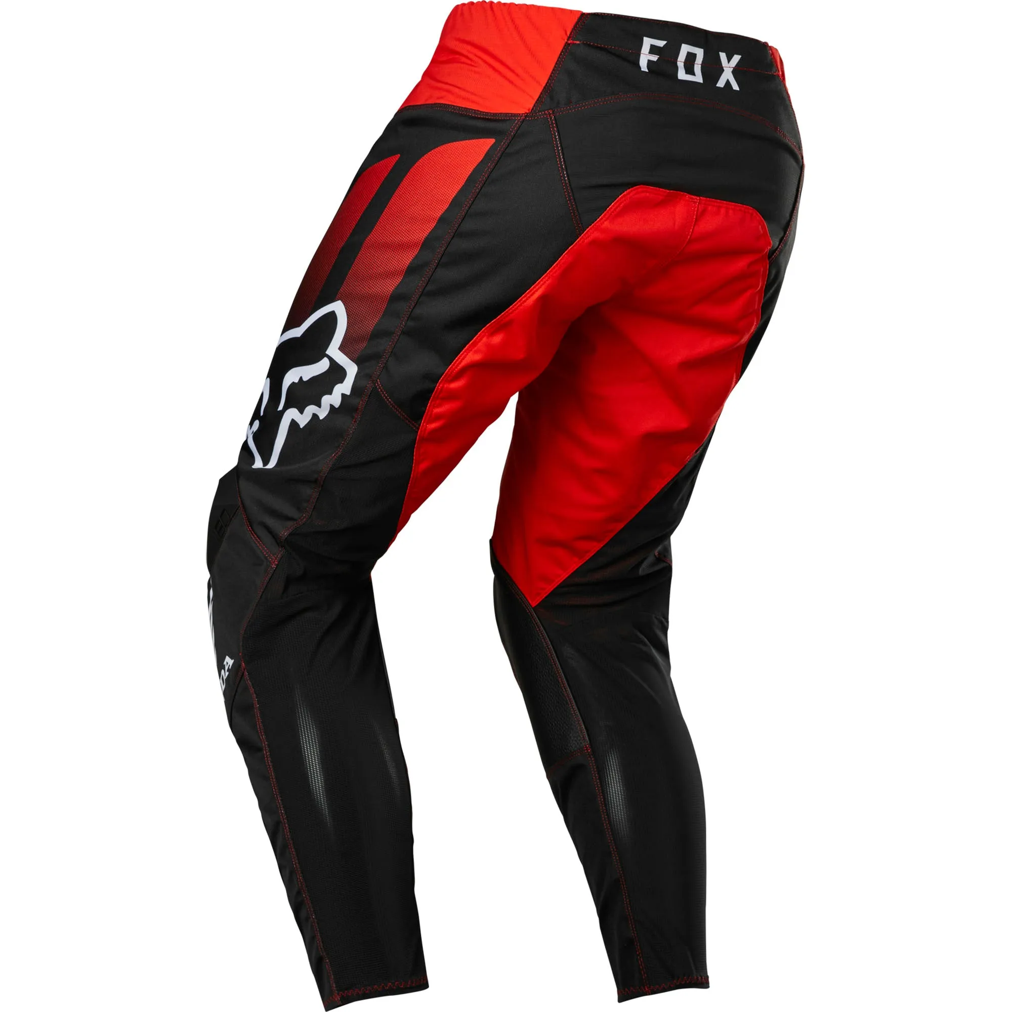 Fox Racing  Mens Black Red 180 Honda Pants Heat Resistant TruMotion Stretch MotoX