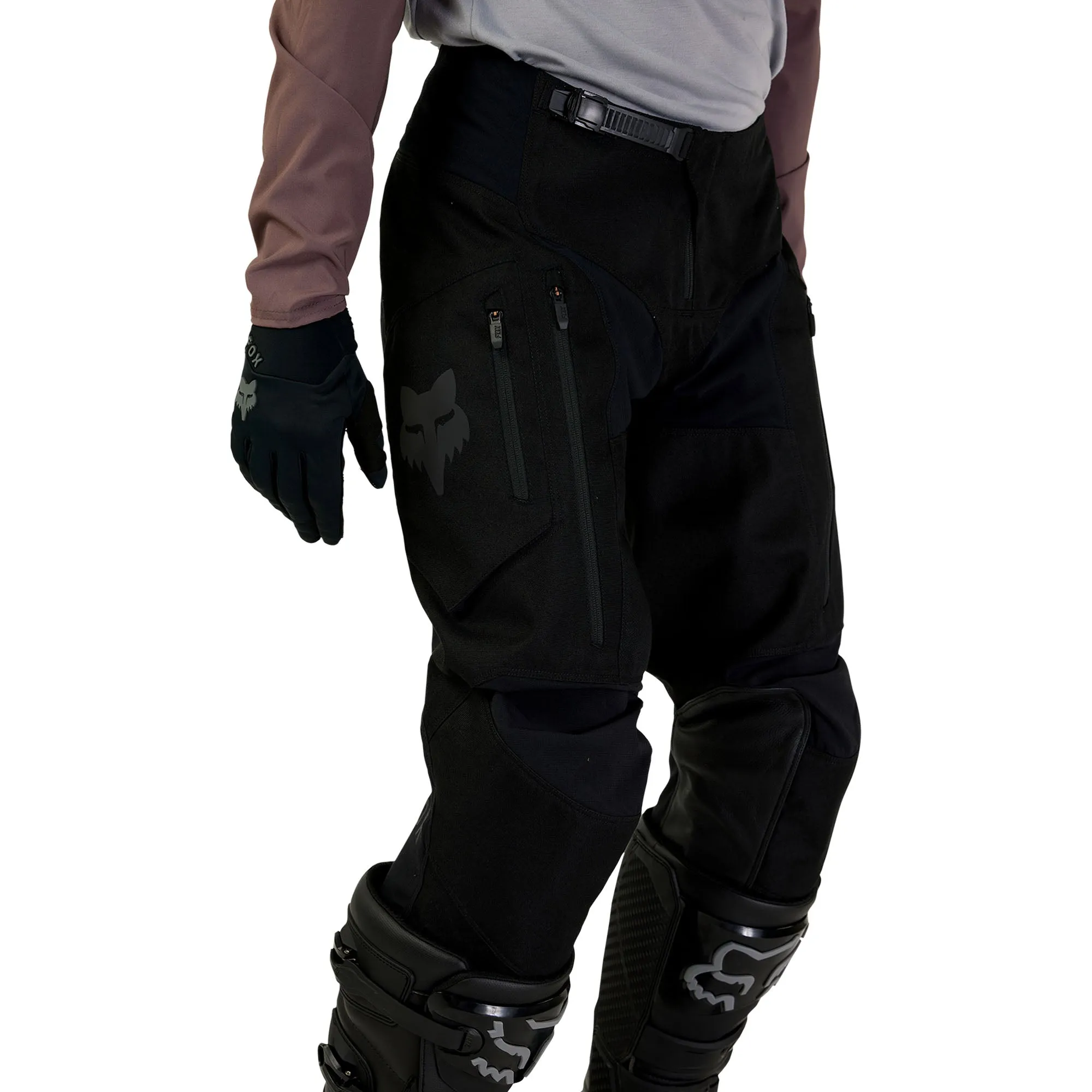 Fox Racing  Mens Ranger Off Road Pants TruMotion Heat Abrasion Resistant Black