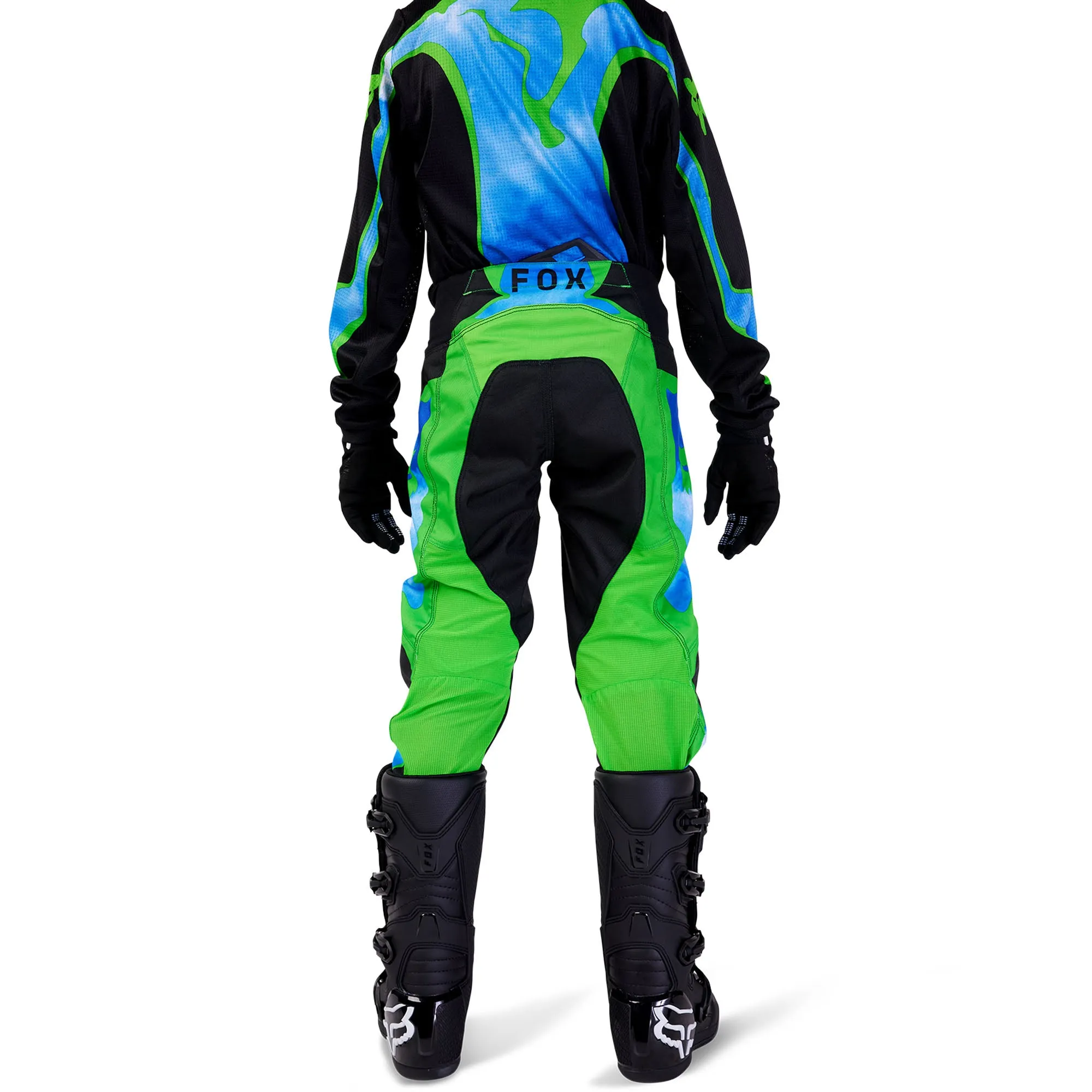 Fox Racing  Youth 180 Atlas Offroad Pants TruMotion Heat Resistant Black Green