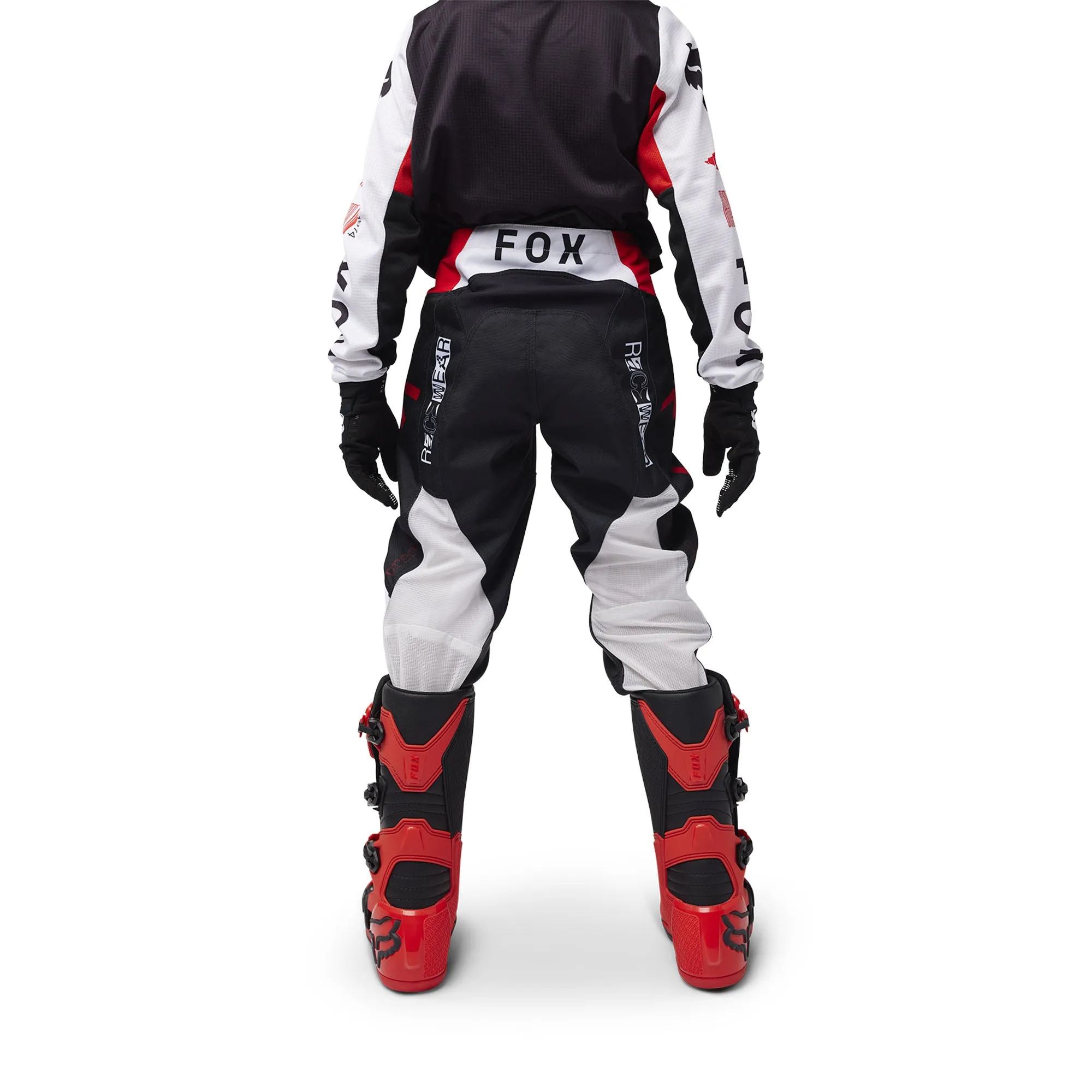 Fox Racing Youth 180 Race Spec Offroad Pants Fluorescent Red