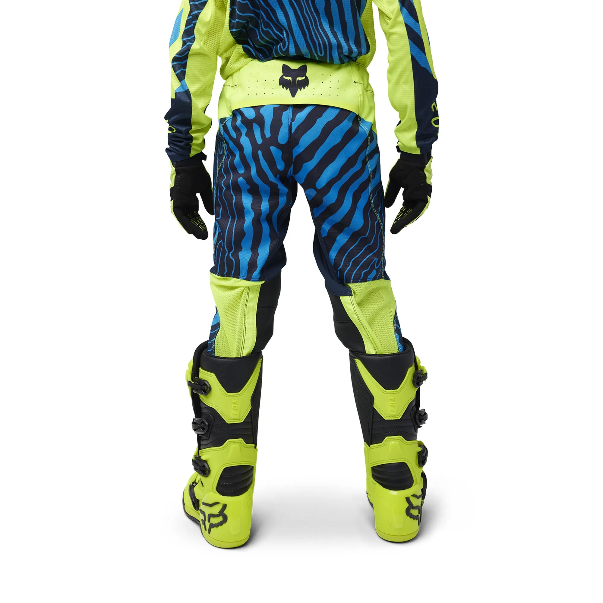 Fox Racing Youth Flexair Impression Offroad Pants Fluorescent Yellow