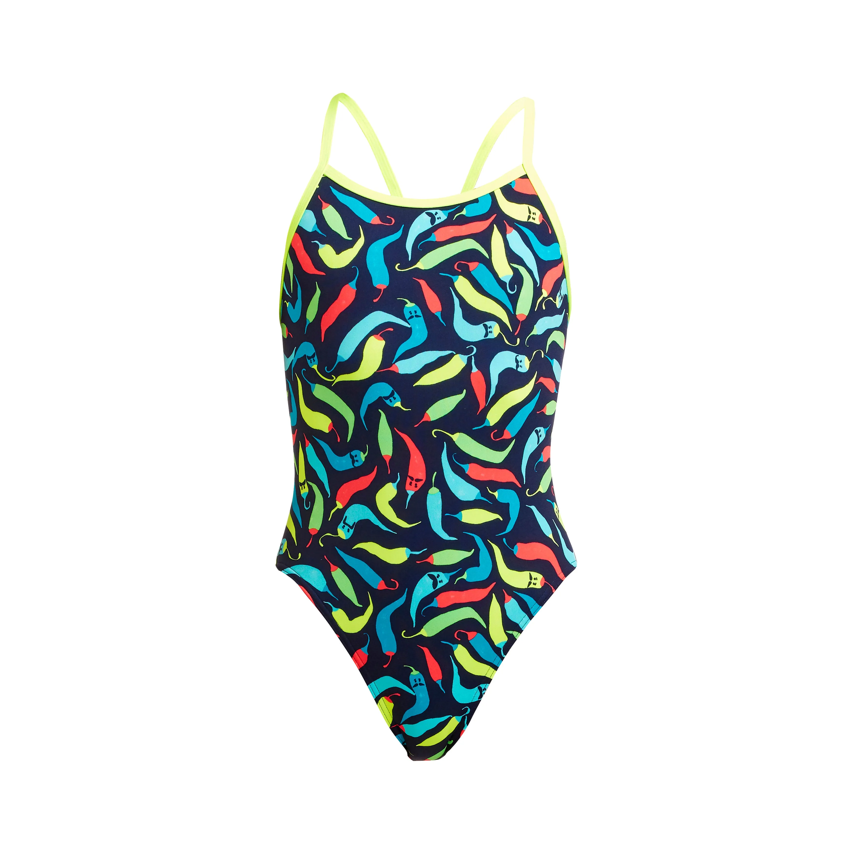 Funkita One Piece Eco |Single Strap|  Chilli Boss Swimsuit