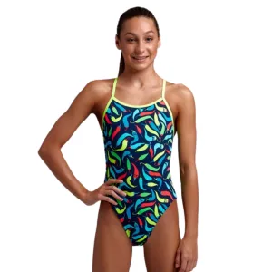 Funkita One Piece Eco |Single Strap|  Chilli Boss Swimsuit