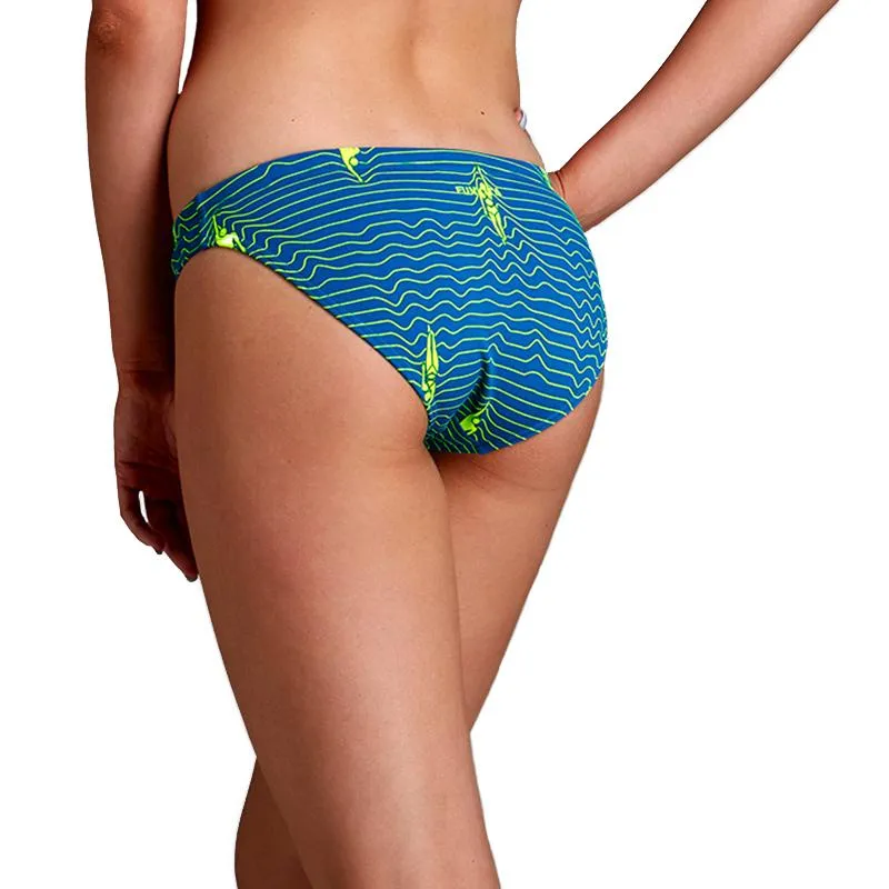 Funkita Womens Bibi Banded Brief FS24L- Ripple Effect