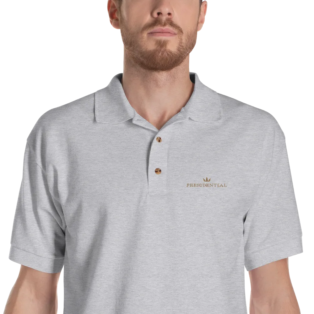 Gildan 3800 Embroidered Presidential Polo Shirt