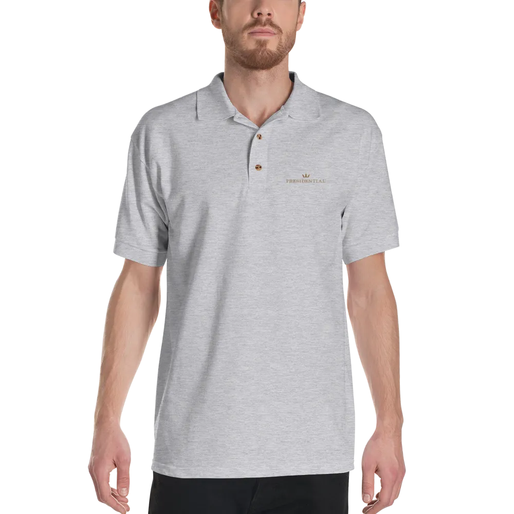 Gildan 3800 Embroidered Presidential Polo Shirt