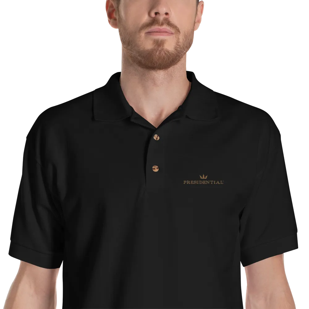 Gildan 3800 Embroidered Presidential Polo Shirt