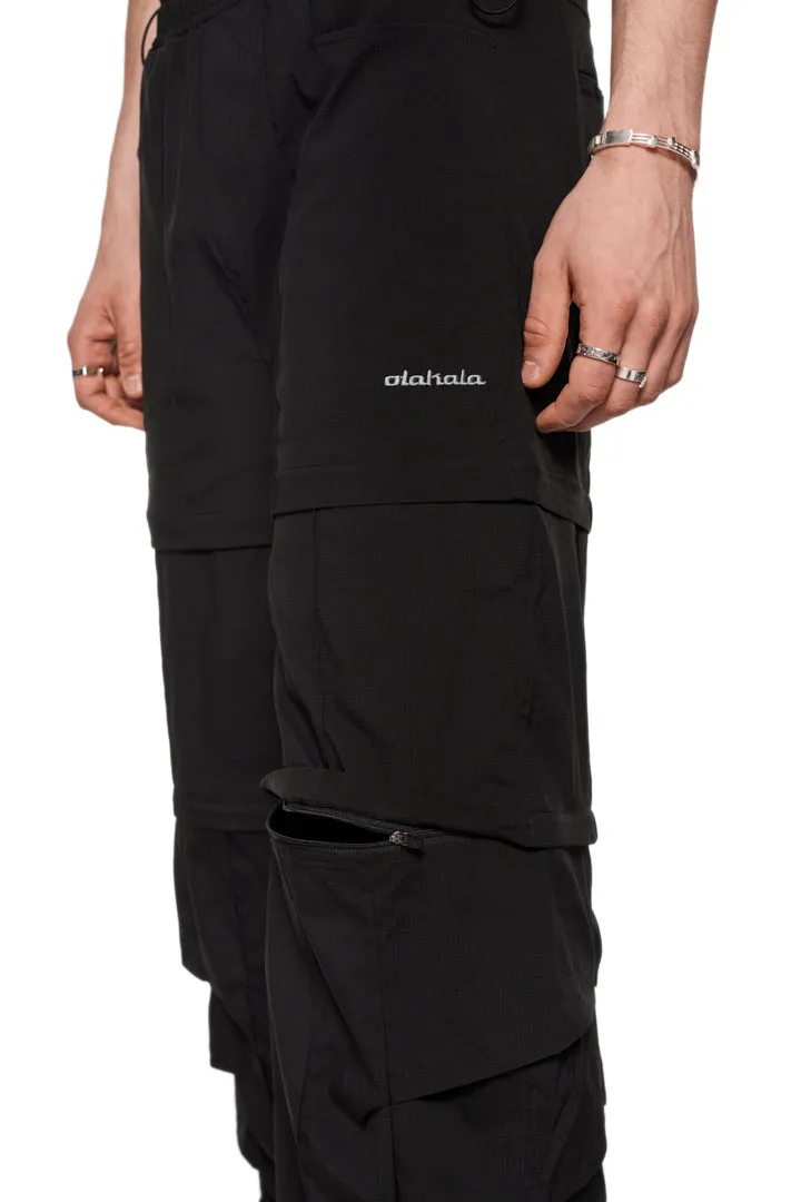 Gills Zip-Off Pants Black