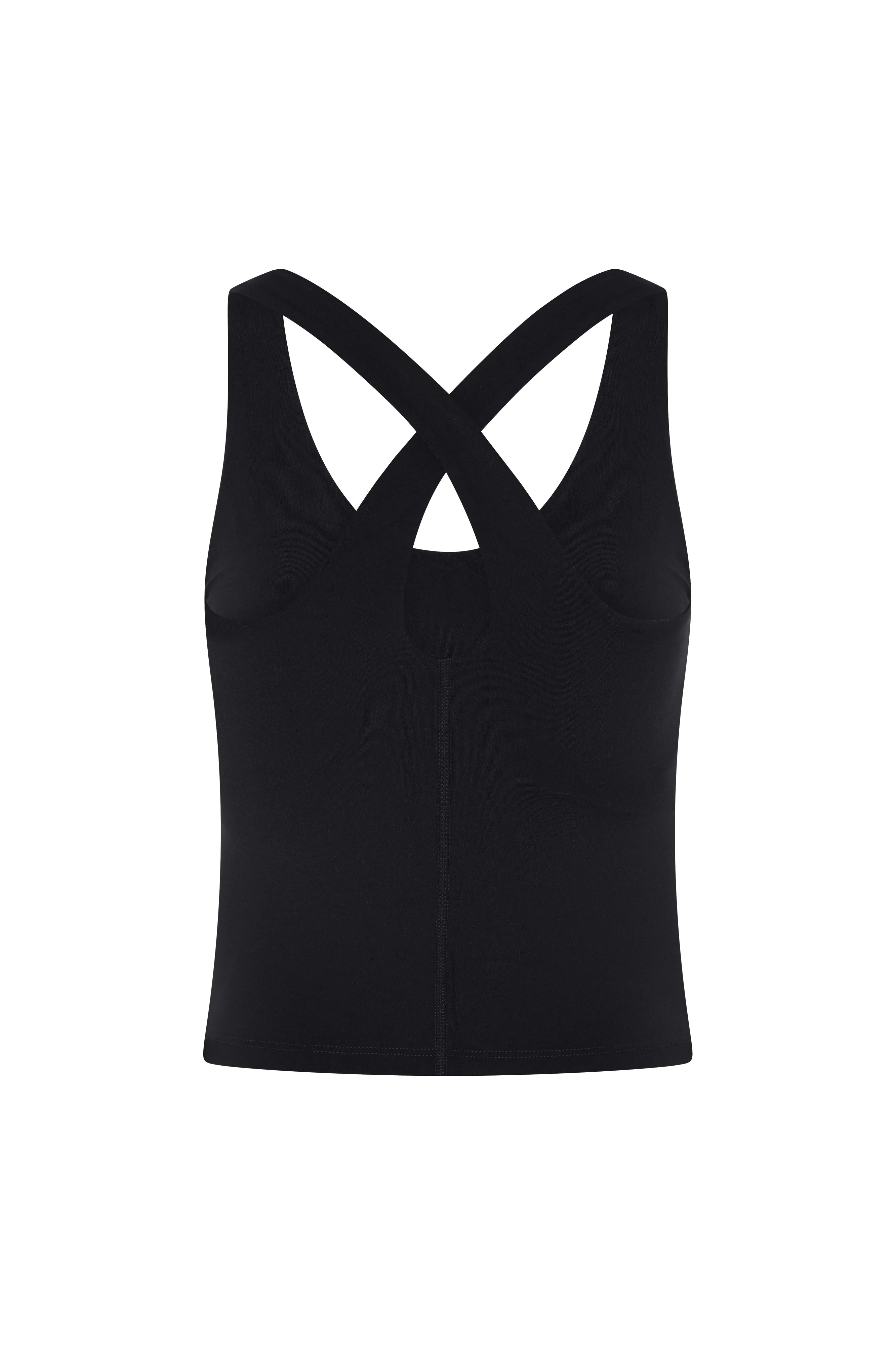 Girlfriend Collective Zoe Superstretch Tank In Black