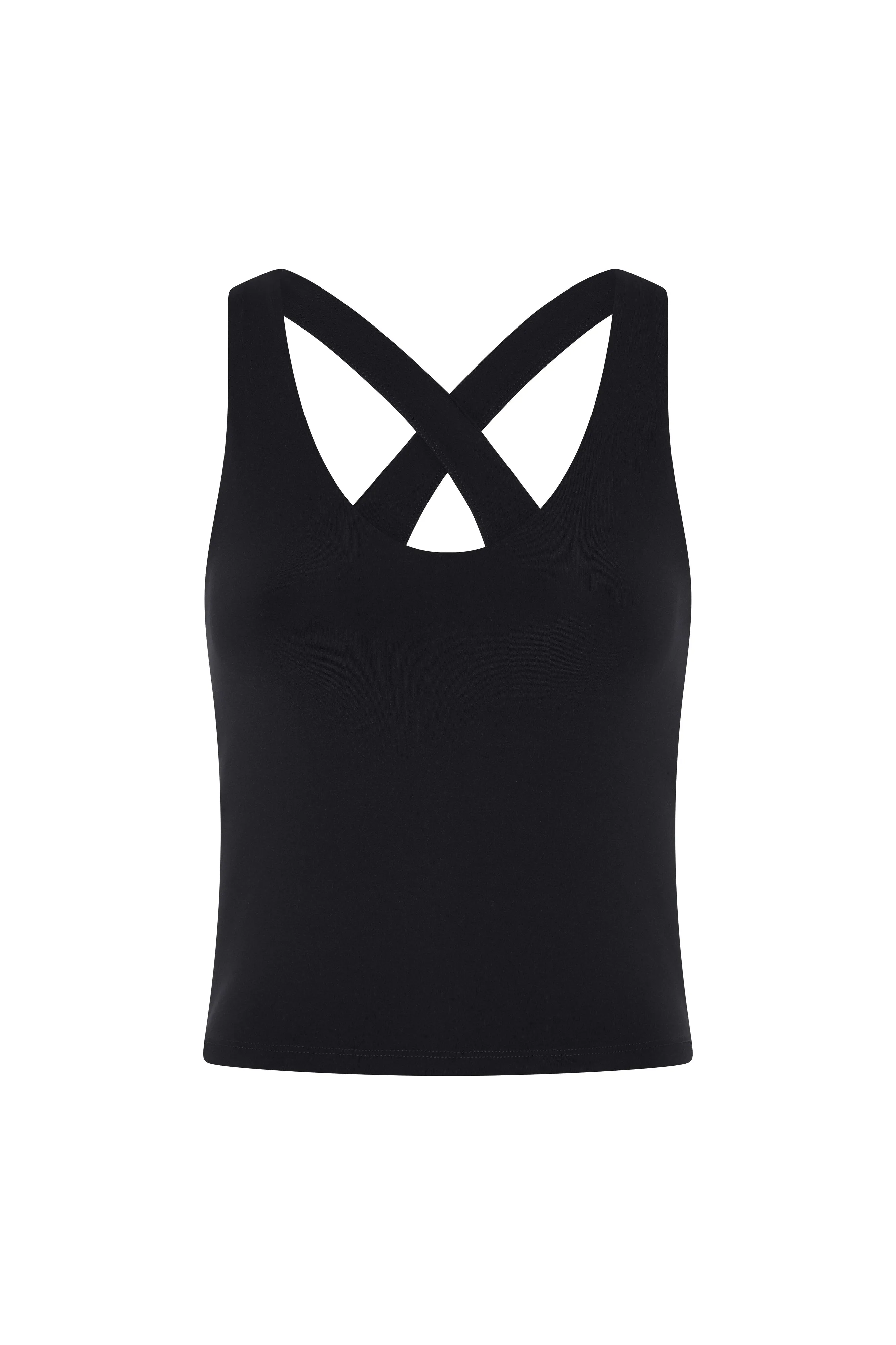 Girlfriend Collective Zoe Superstretch Tank In Black