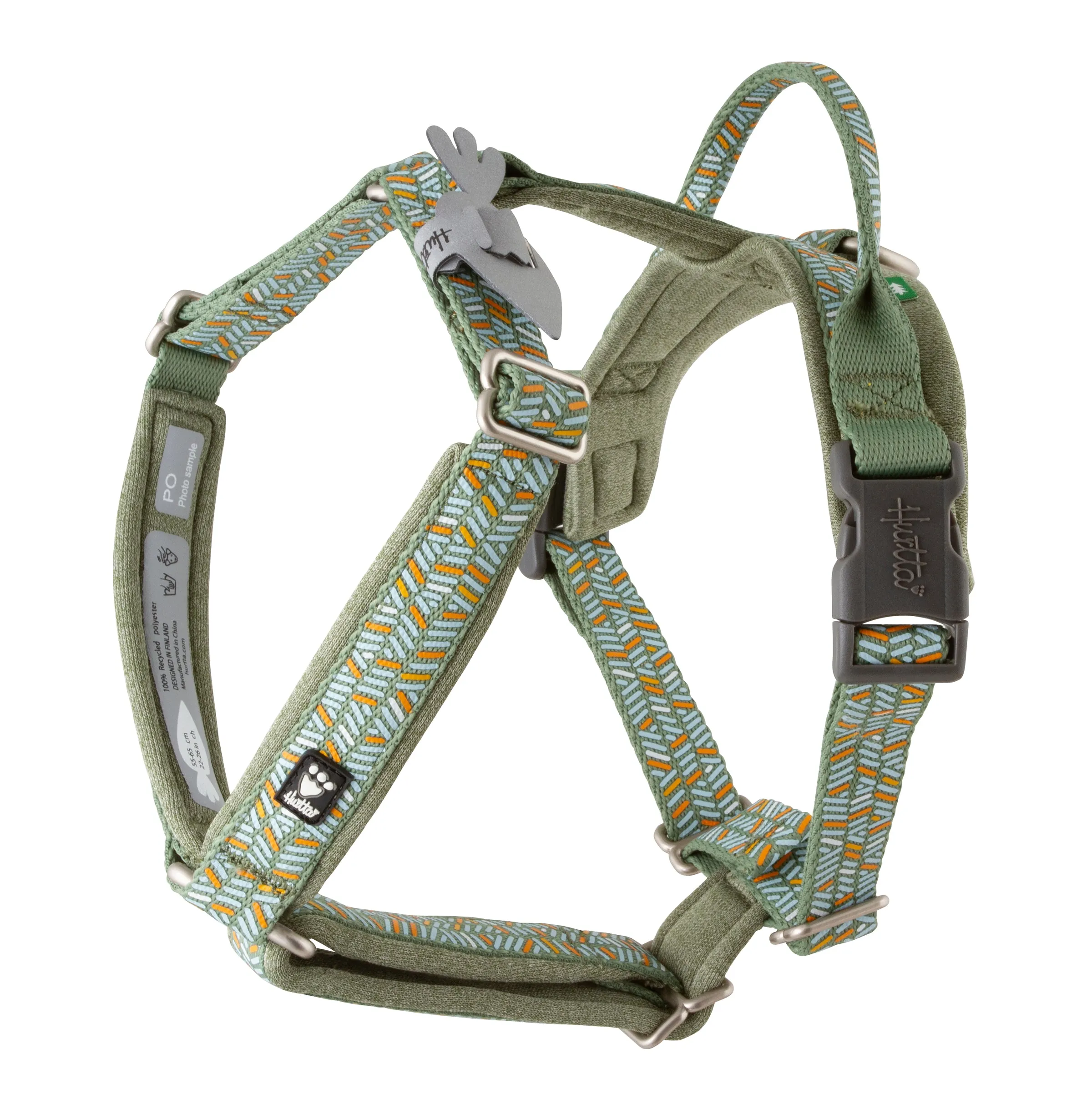 Hurtta Dog Y-Harness: Razzle Dazzle, Hedge