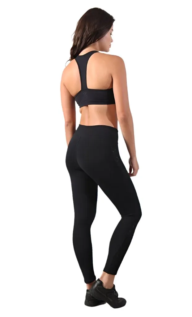 Last Chance! Equilibrium Lace Sara Black Legging L732