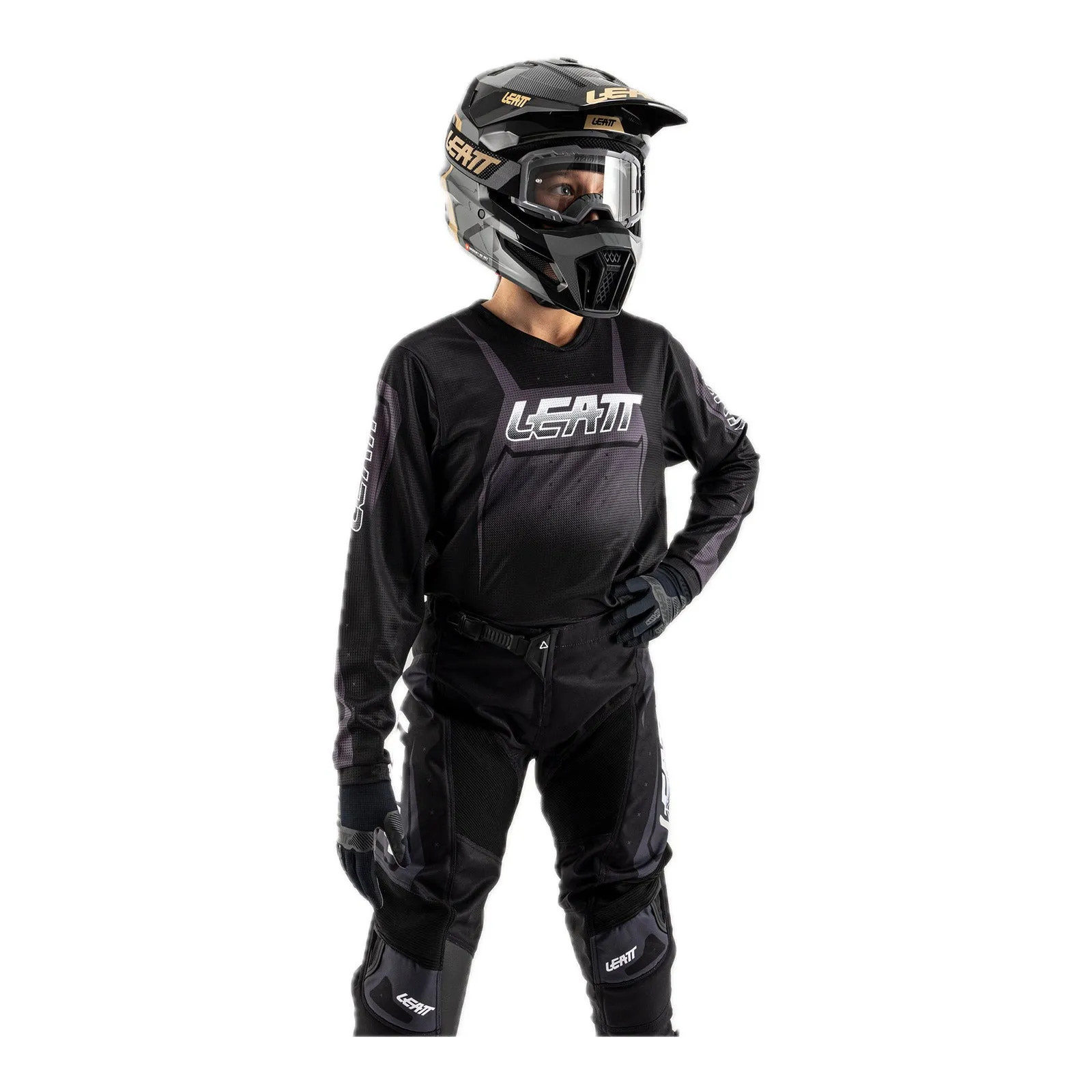 Leatt 2025 3.5 Mini Ride Kit - Black