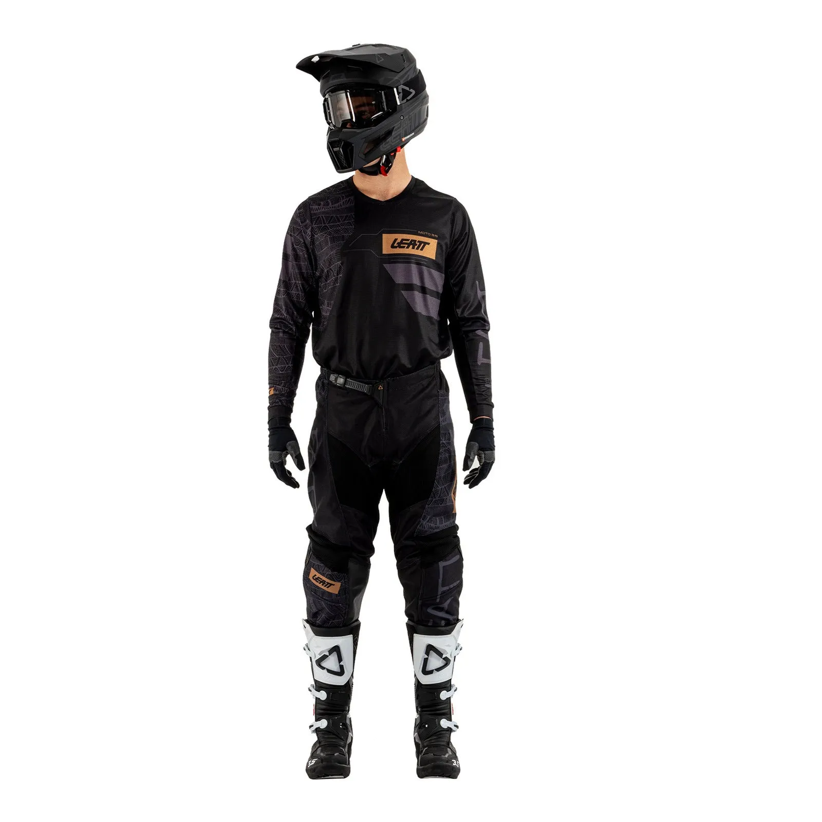 Leatt 2025 3.5 Ride Kit - Black