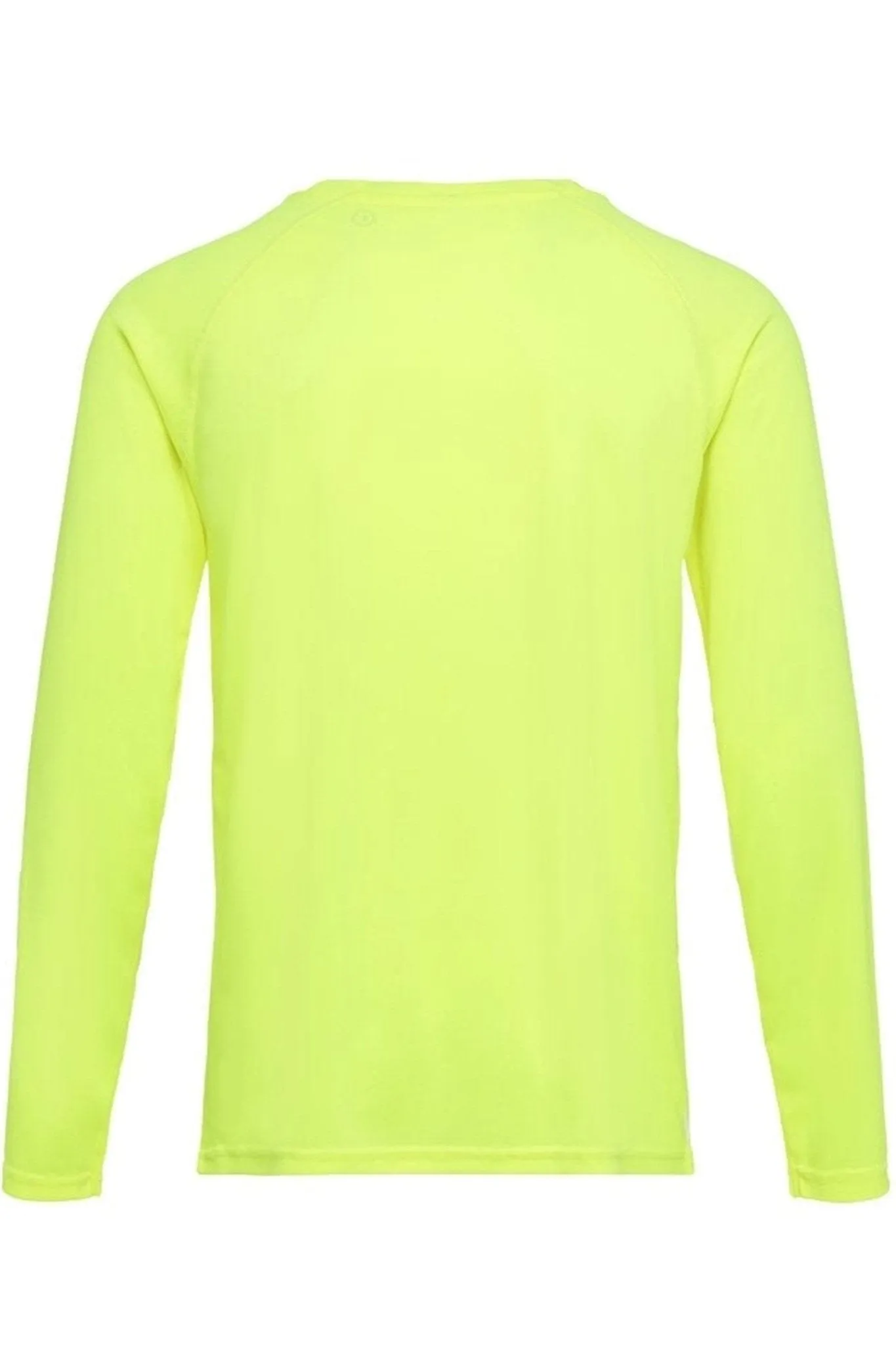 Long-sleeved Training T-shirt - Neon Yellow