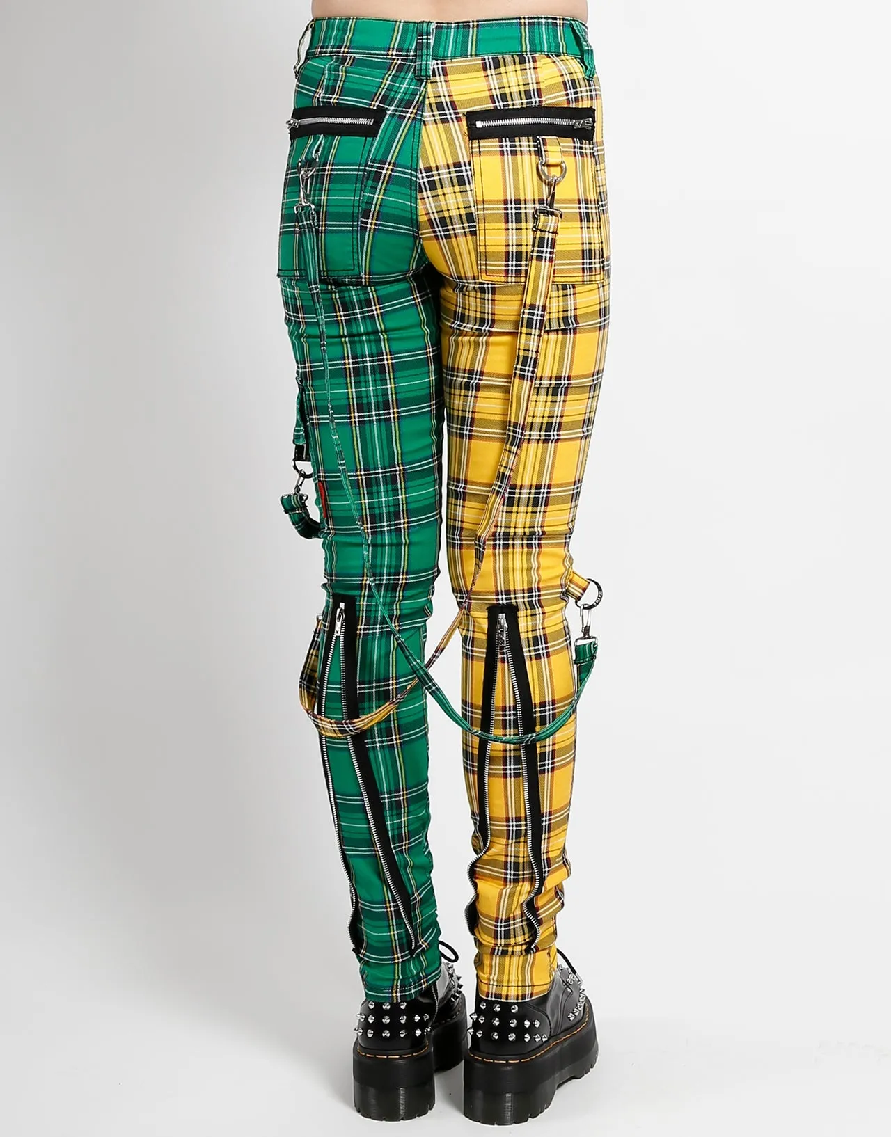 MADNESS PANT YELLOW/GREEN PLAID