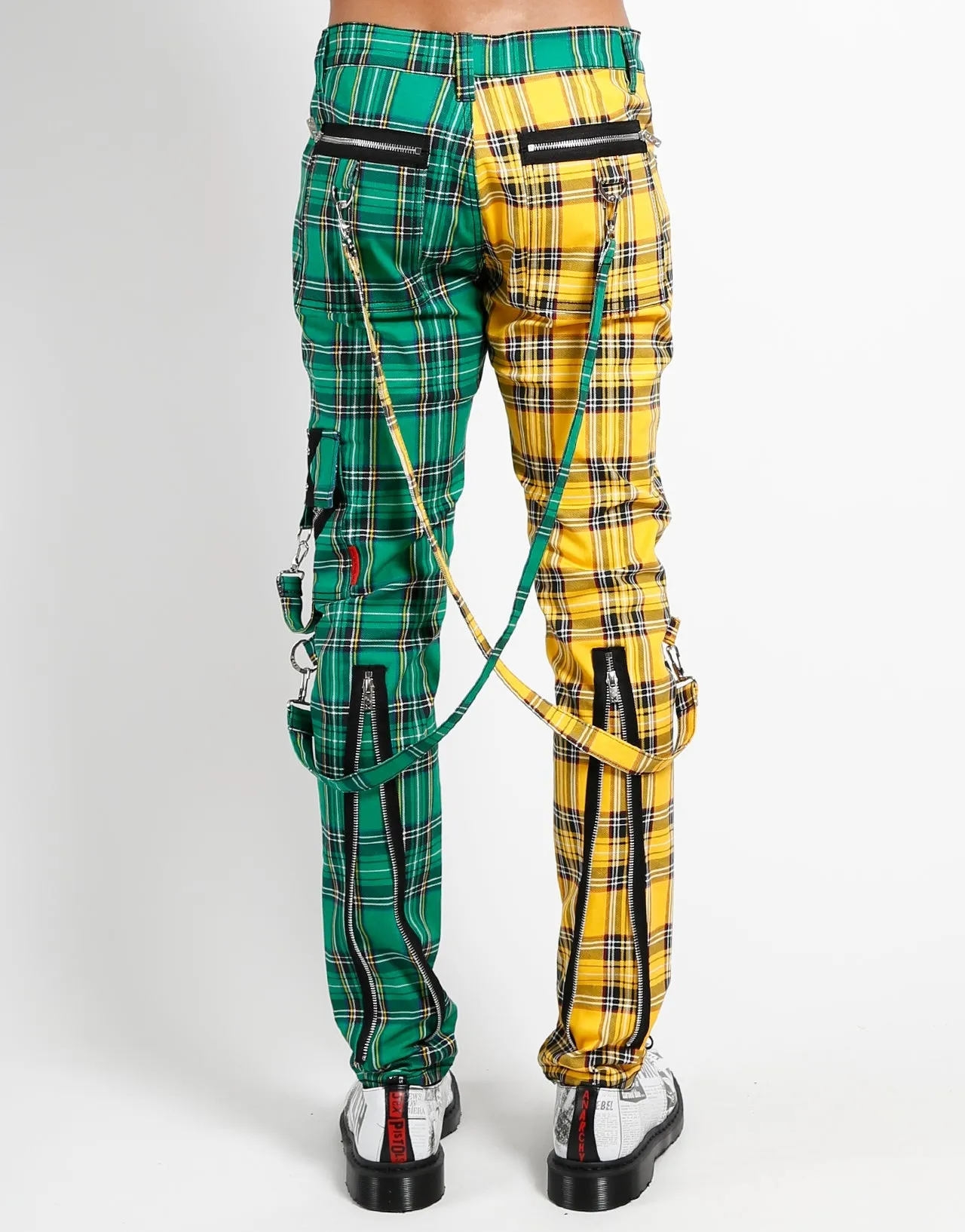 MADNESS PANT YELLOW/GREEN PLAID